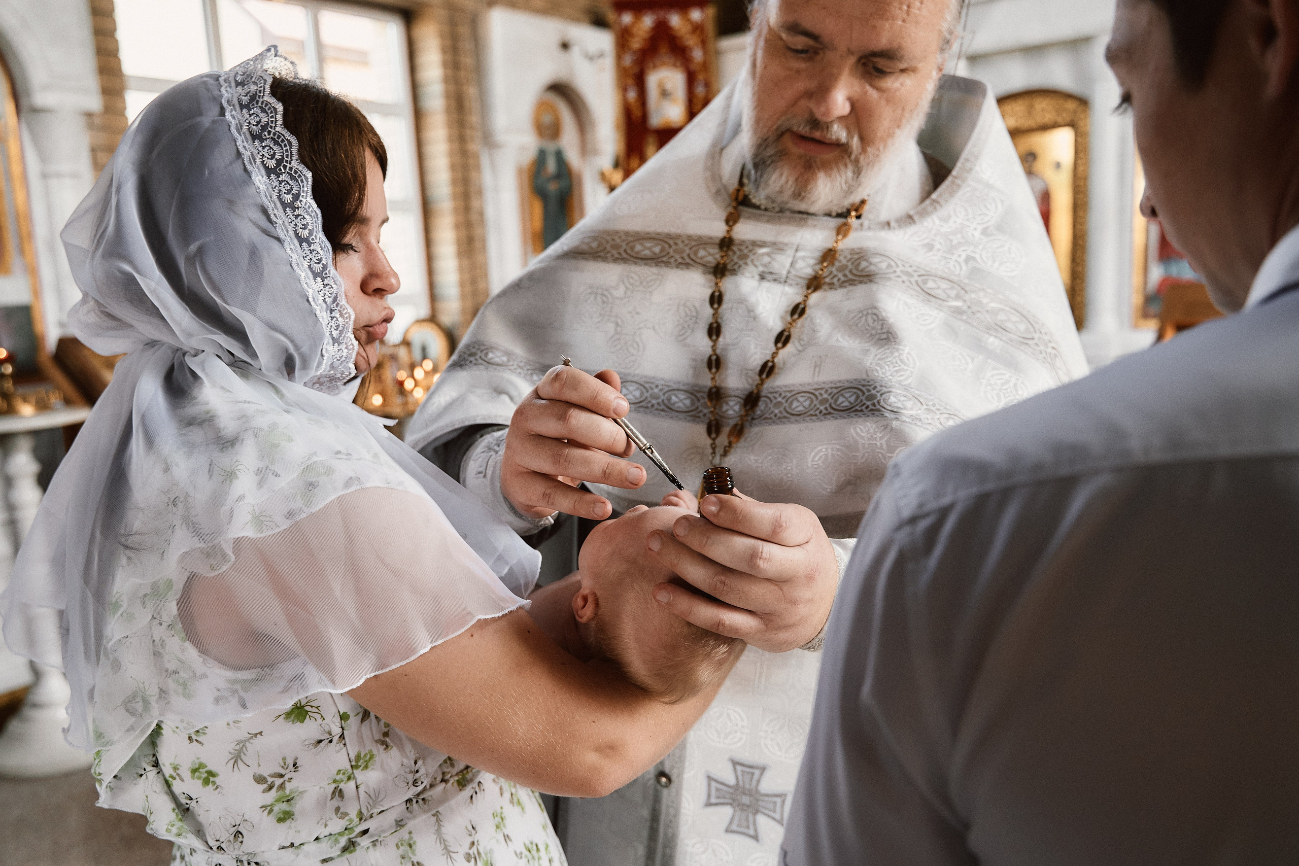 Крещение. Екатерина. Петр Ступень. Свадебное, семейное фото и видео. Москва. Краснодар