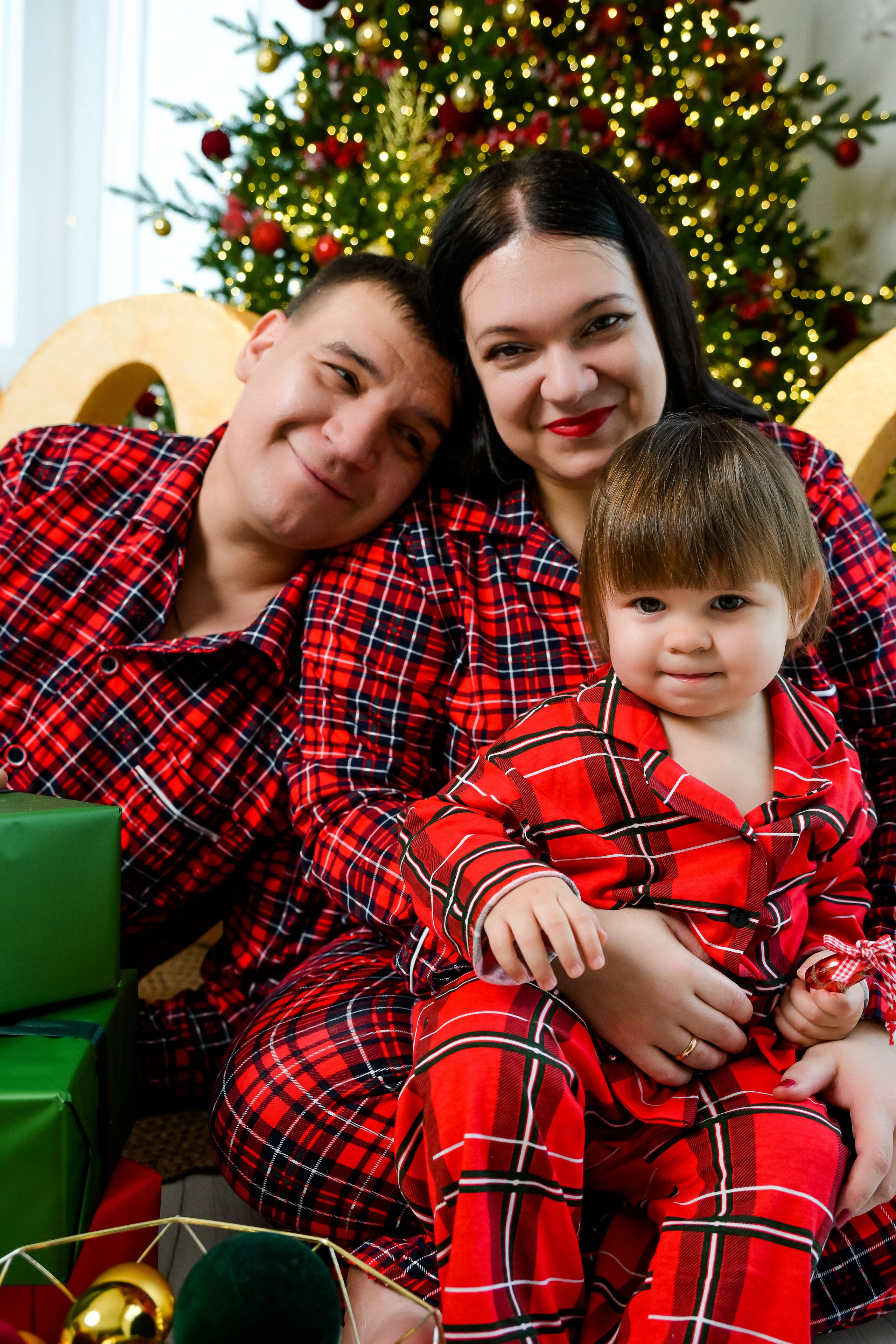 Семья Татьяна, Анатолий и Ксюшенька