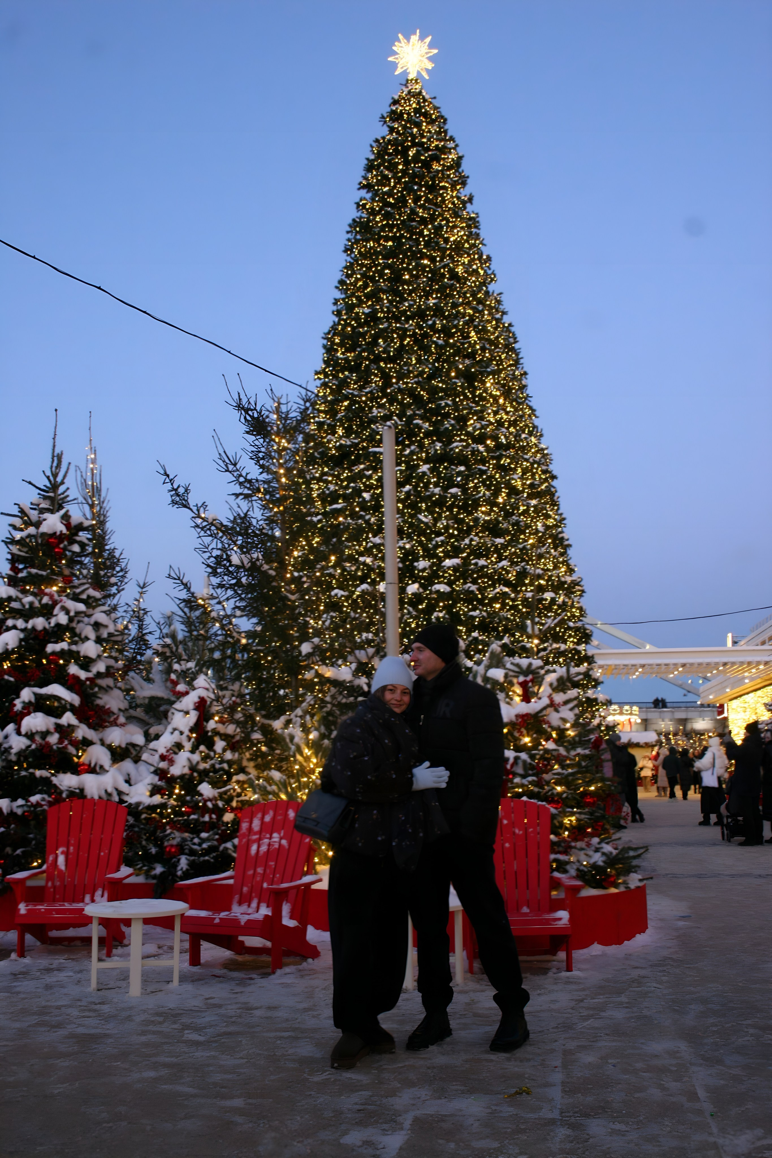 Роман и Настя в Москве. Креативный фотограф