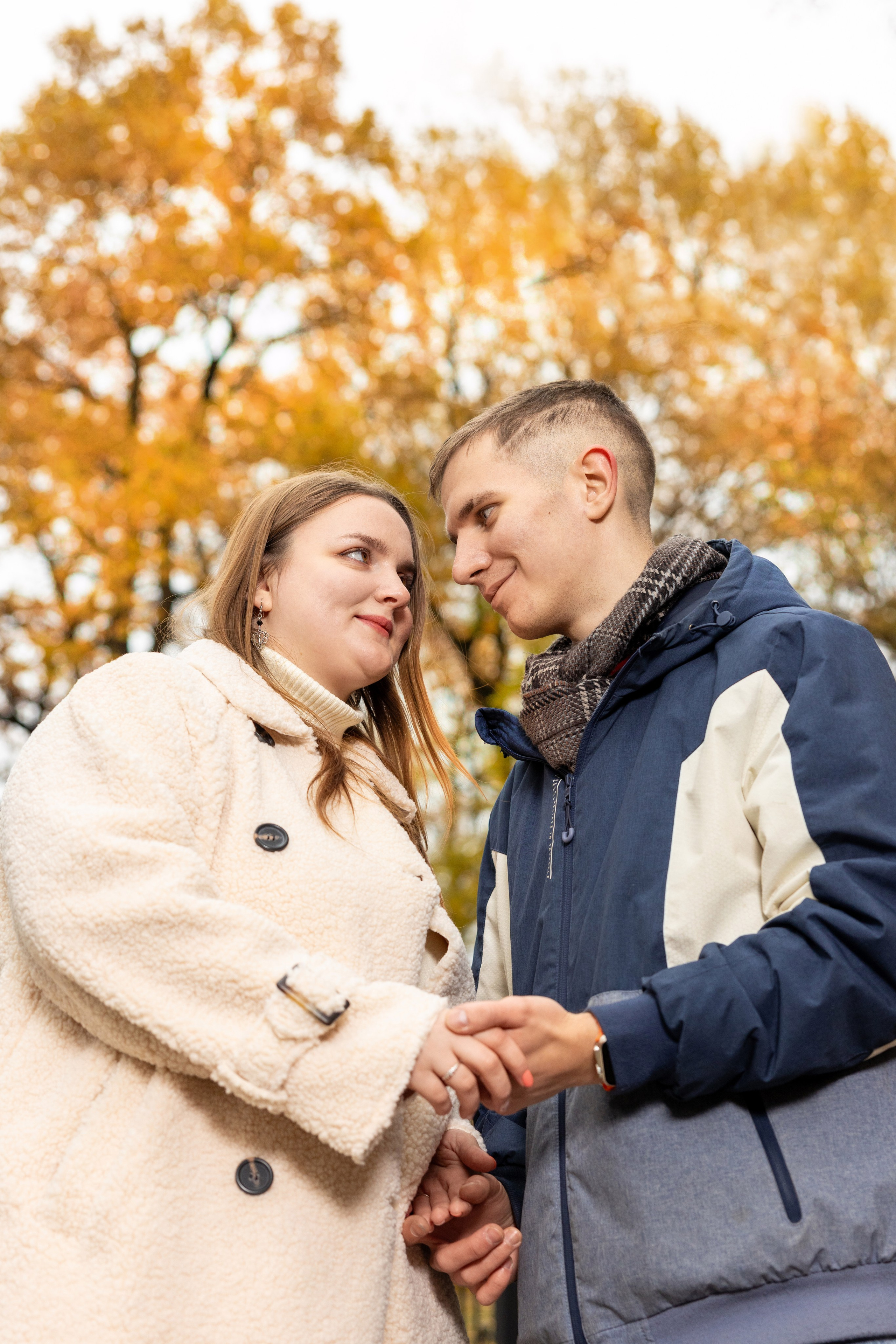 Лав стори для Надежды, победительницы осеннего конкурса в ВК. Фотограф в Туле Крупский АнДРей. Фотостудия «КАДР71» в Туле