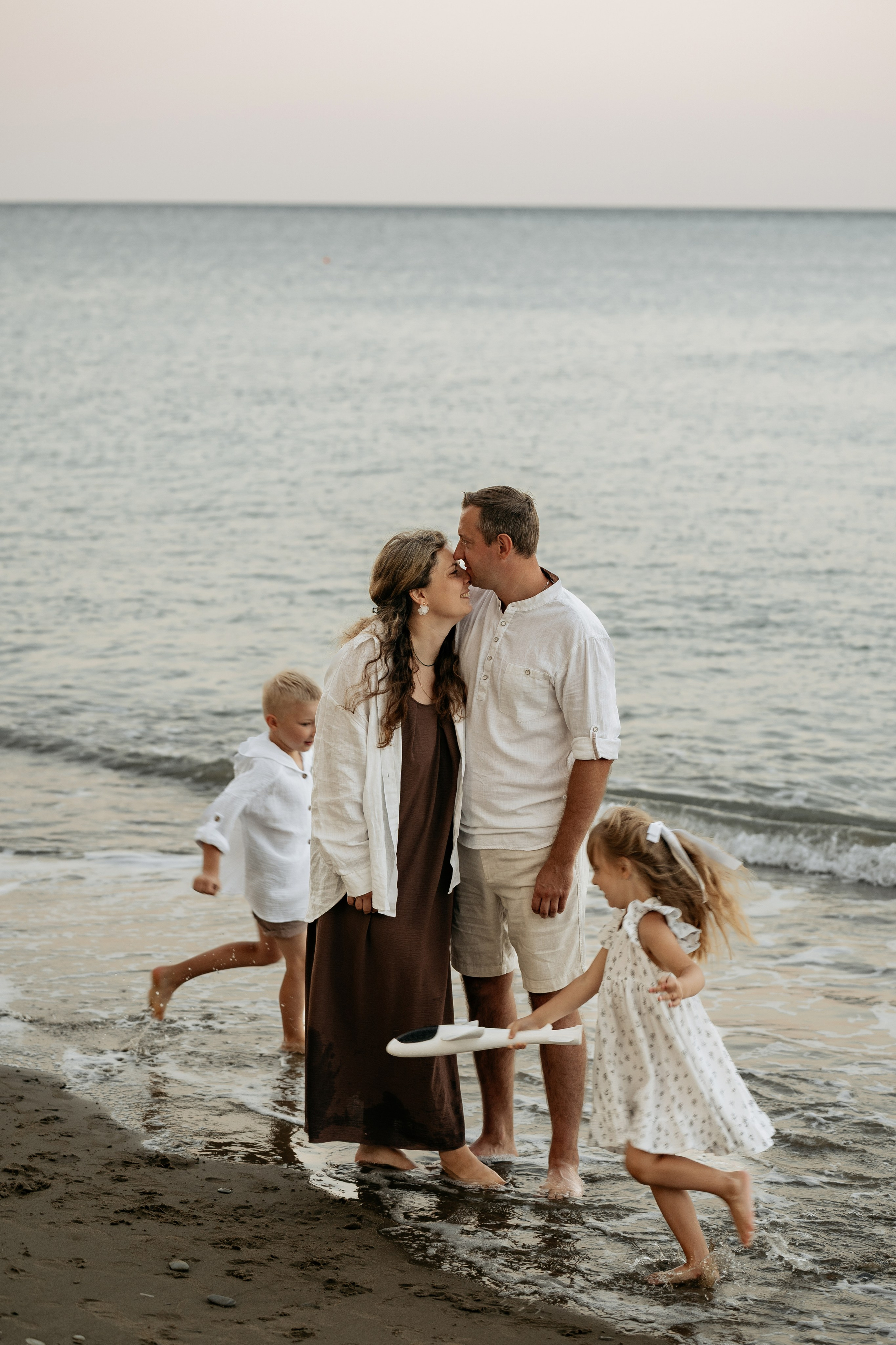 фотограф Анапа семейная фотосессия на закате