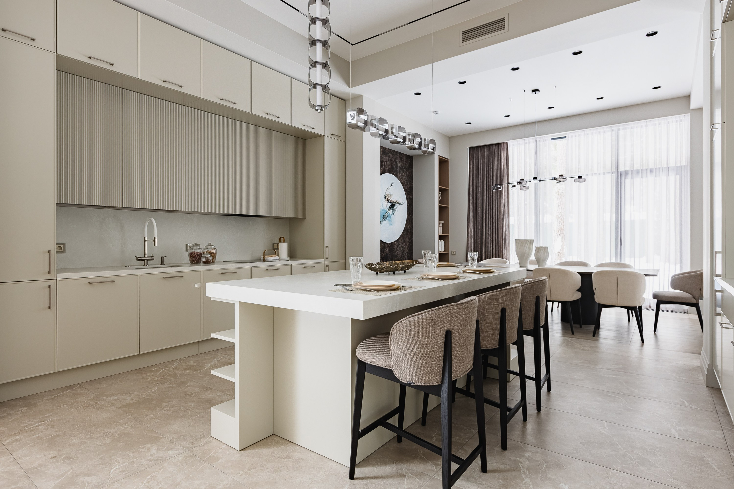 Дом в КП Маслово Парк. Интерьерный фотограф в Москве Роман Потапов