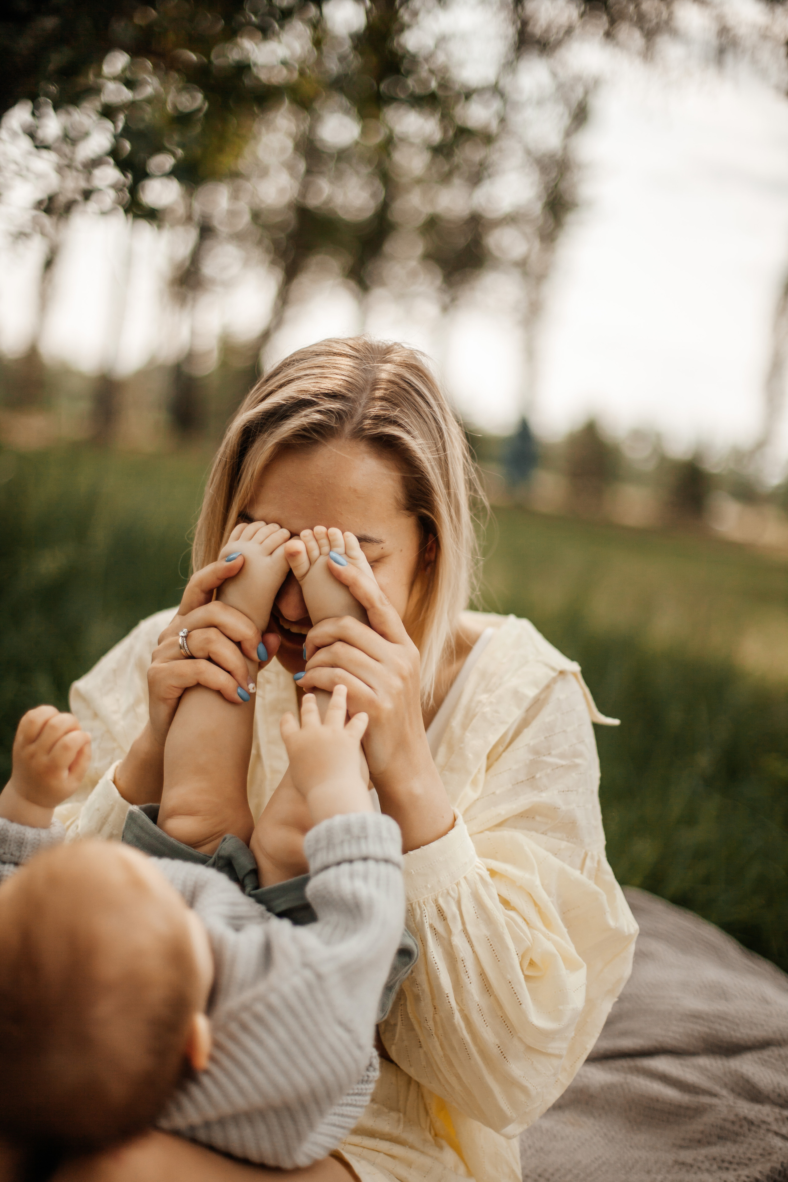 Катя, Даня и Федя (1 год). Семейный и детский фотограф Красноярск Иркутск Денк Анна