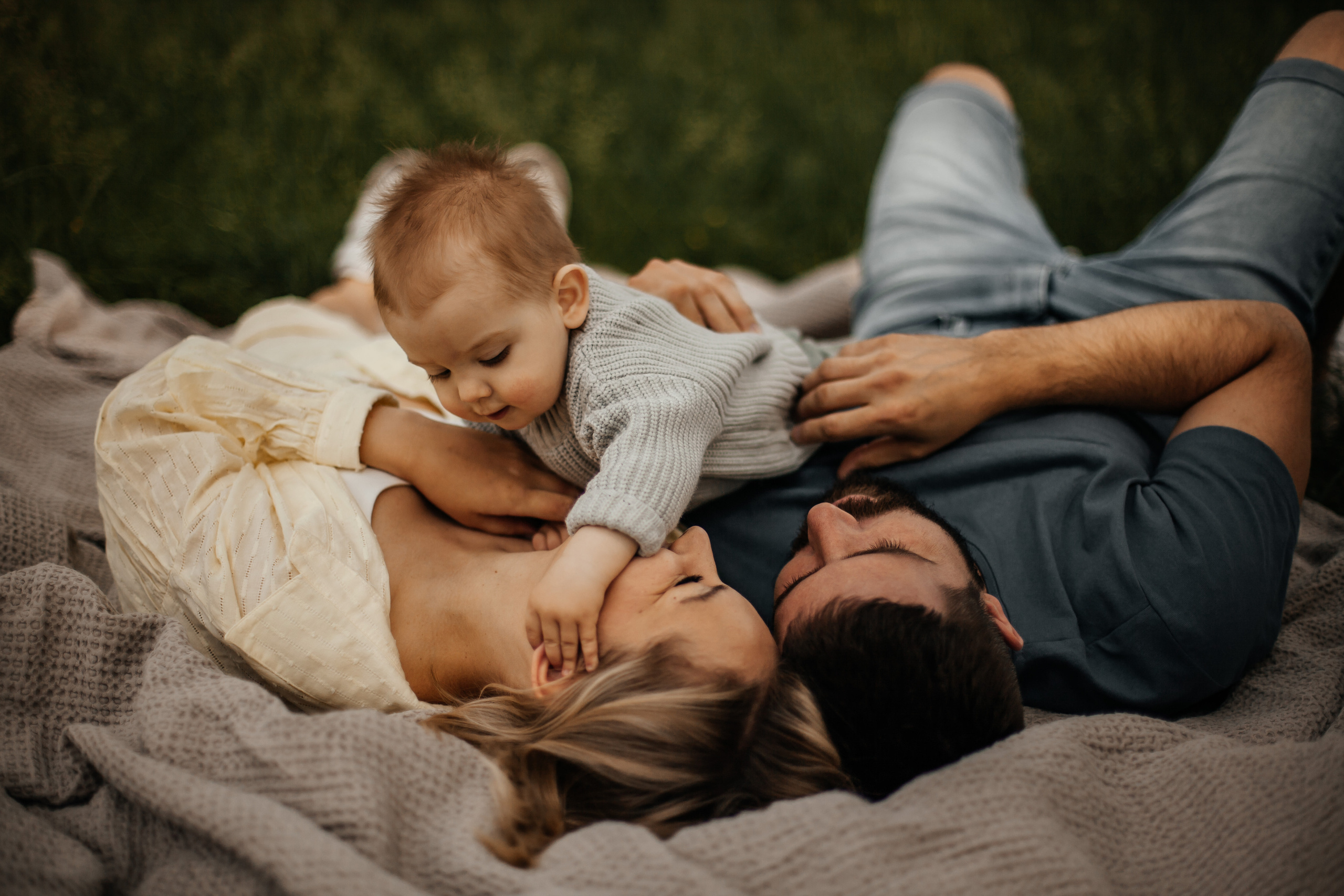 Катя, Даня и Федя (1 год). Семейный и детский фотограф Красноярск Иркутск Денк Анна