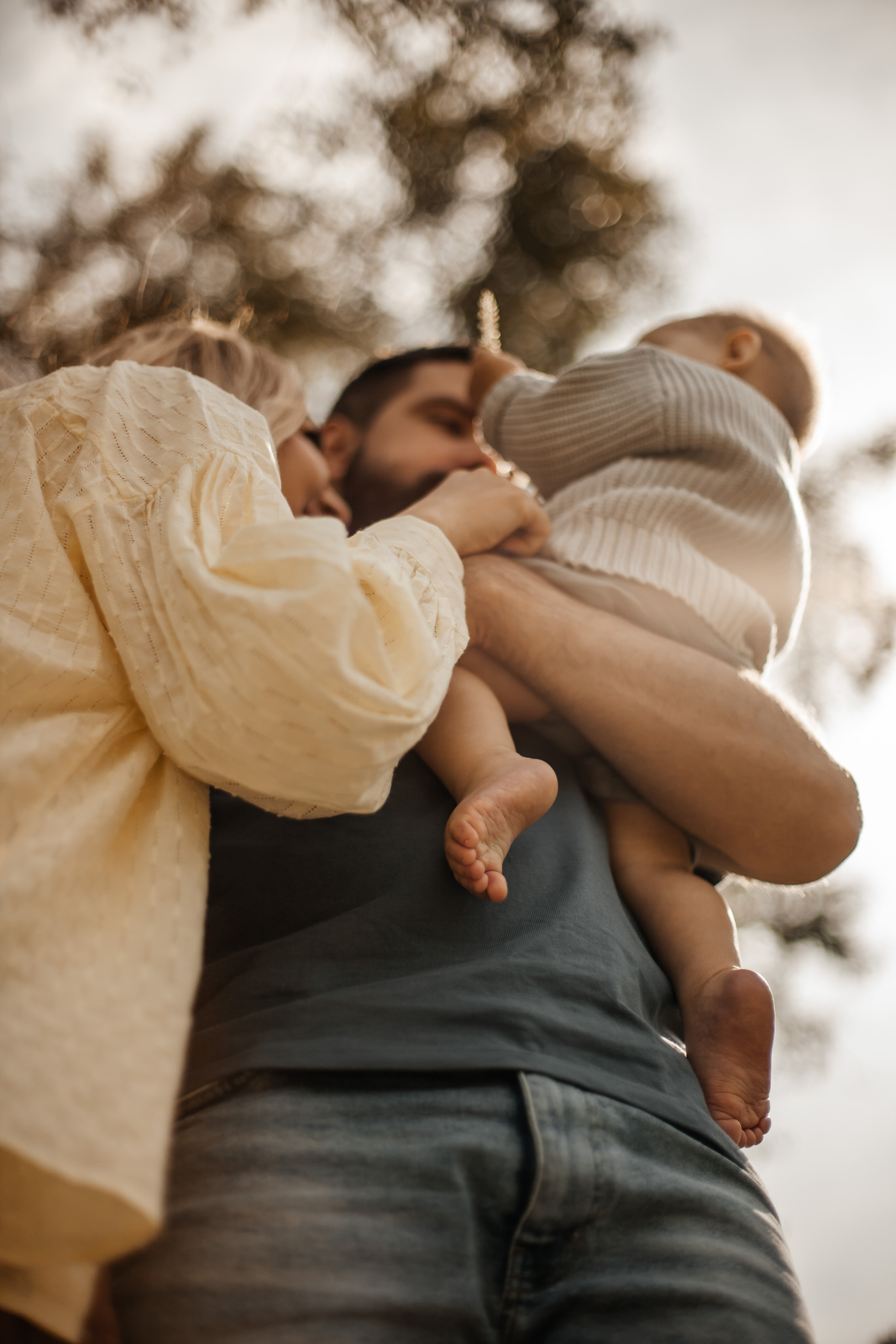 Катя, Даня и Федя (1 год). Семейный и детский фотограф Красноярск Иркутск Денк Анна