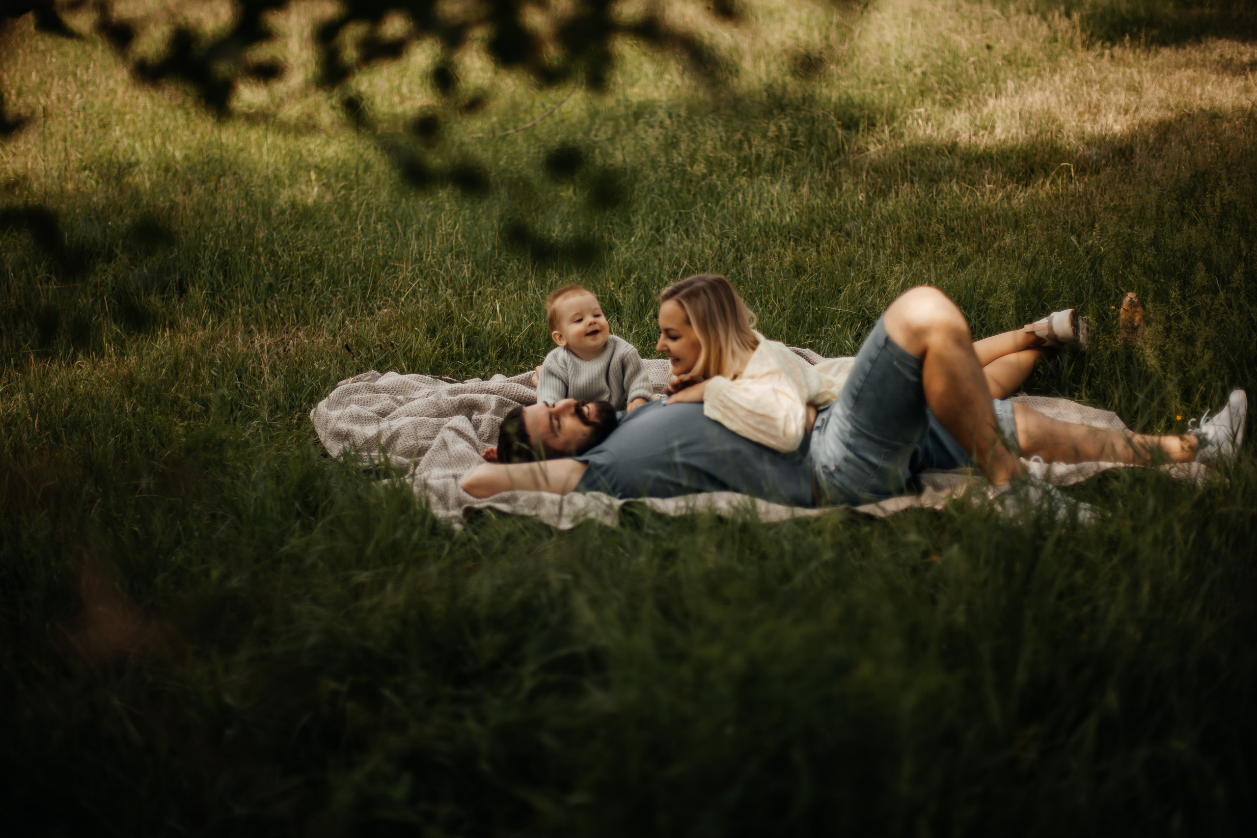 Катя, Даня и Федя (1 год). Семейный и детский фотограф Красноярск Иркутск Денк Анна