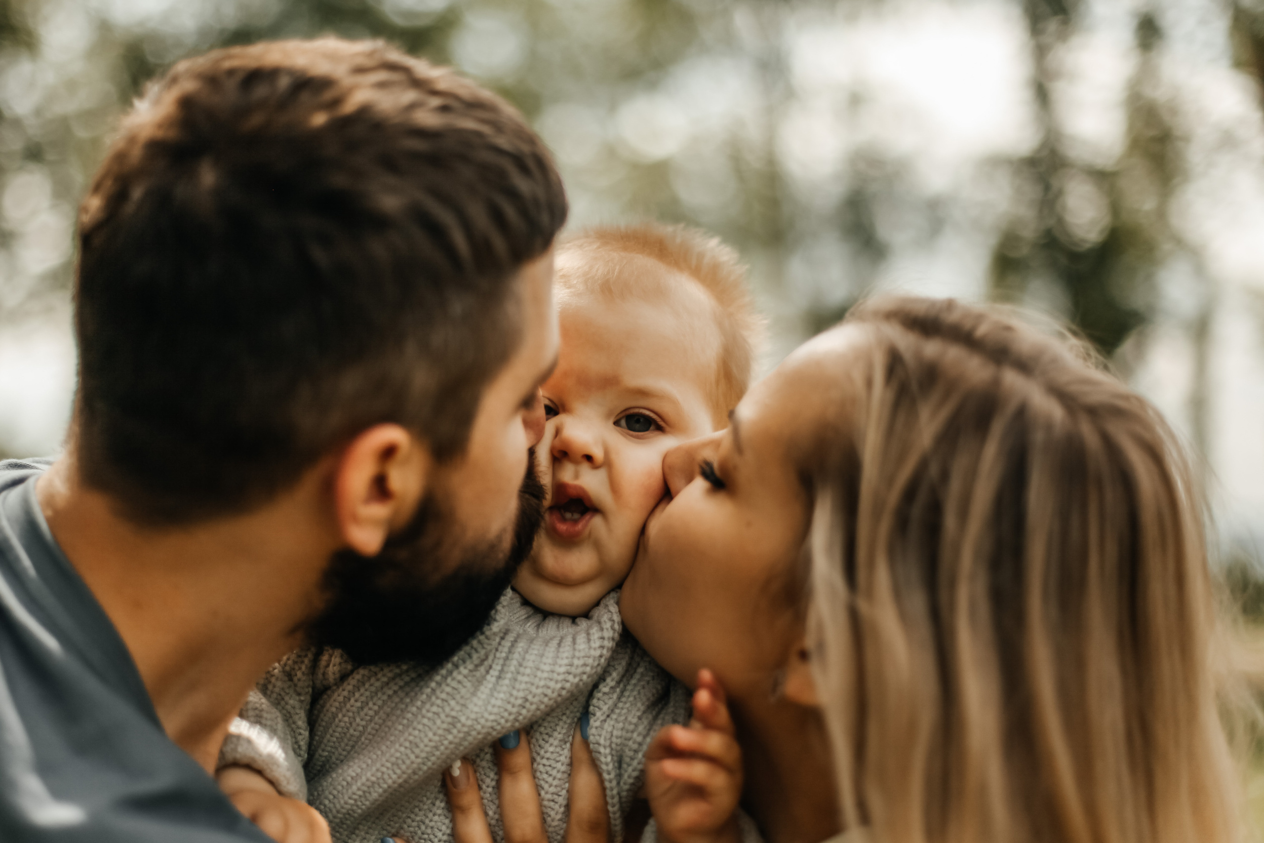 Катя, Даня и Федя (1 год). Семейный и детский фотограф Красноярск Иркутск Денк Анна