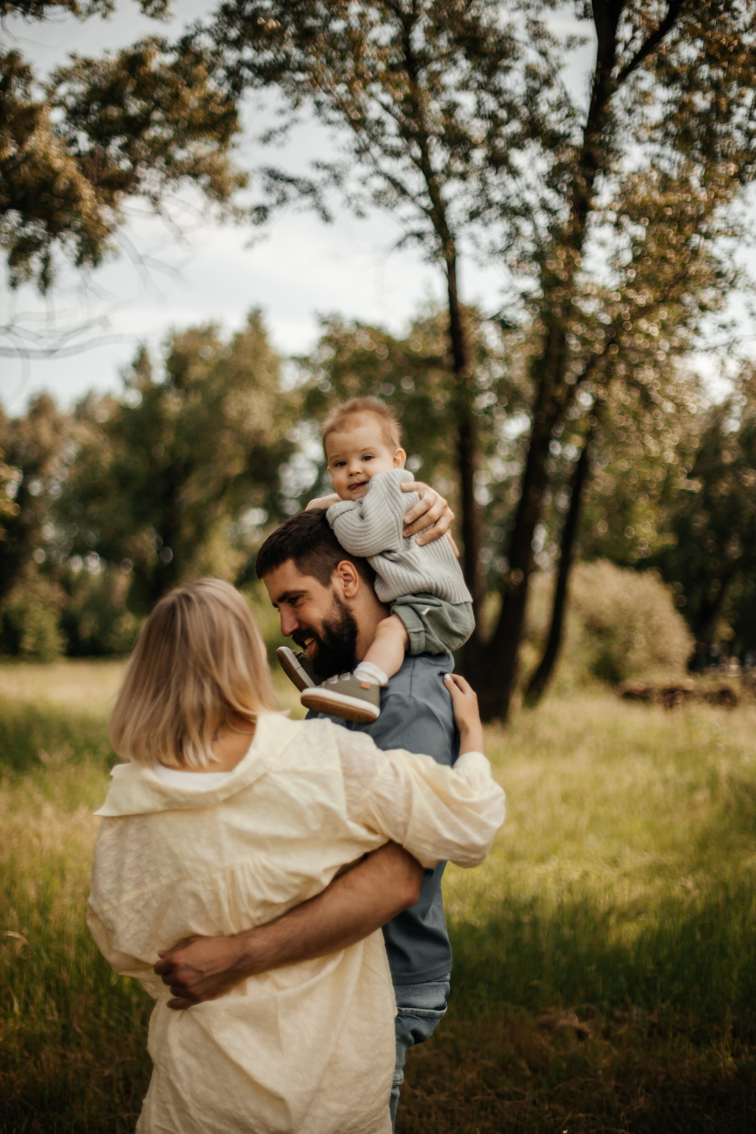 Катя, Даня и Федя (1 год). Семейный и детский фотограф Красноярск Иркутск Денк Анна