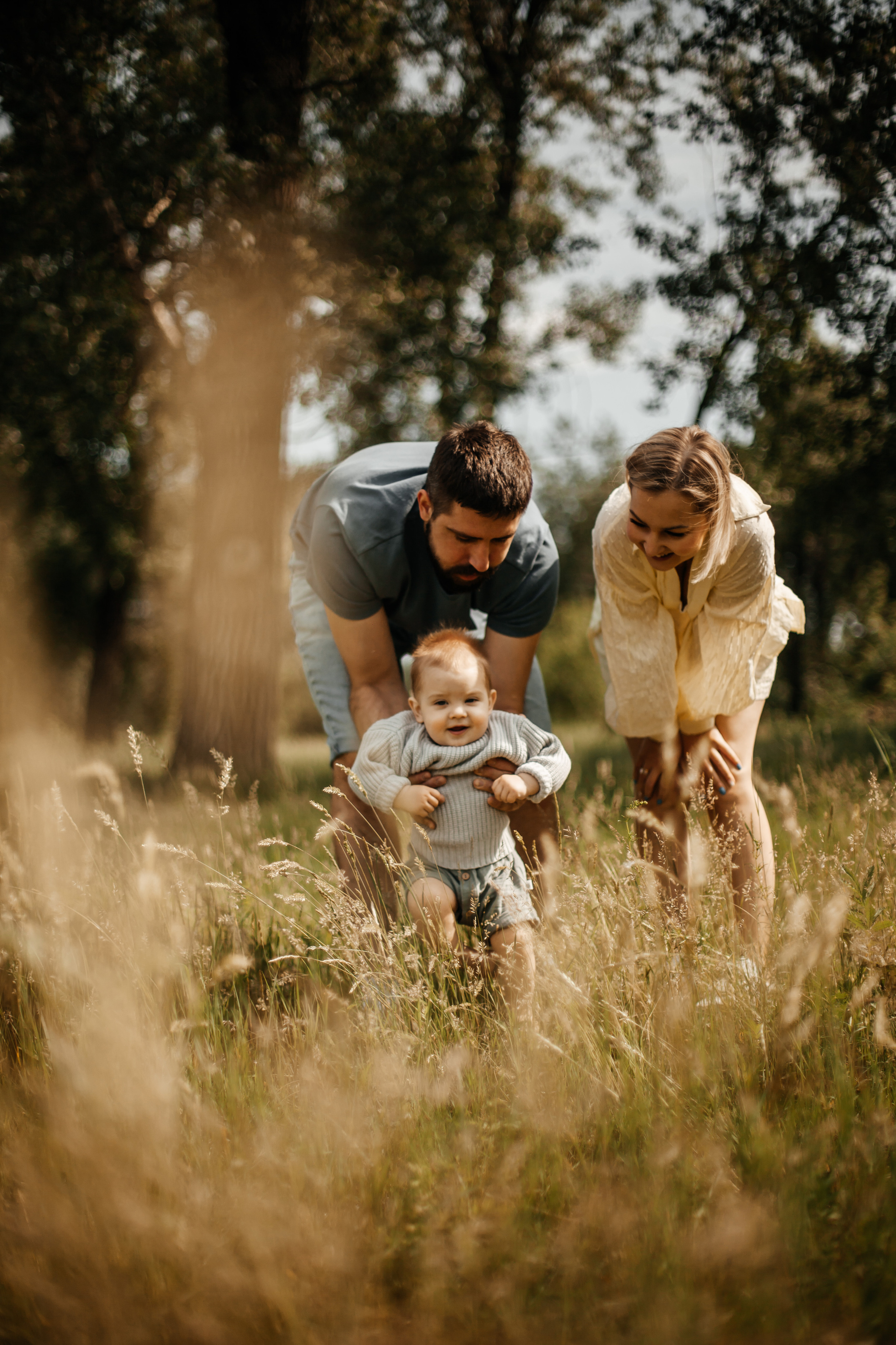 Катя, Даня и Федя (1 год). Семейный и детский фотограф Красноярск Иркутск Денк Анна