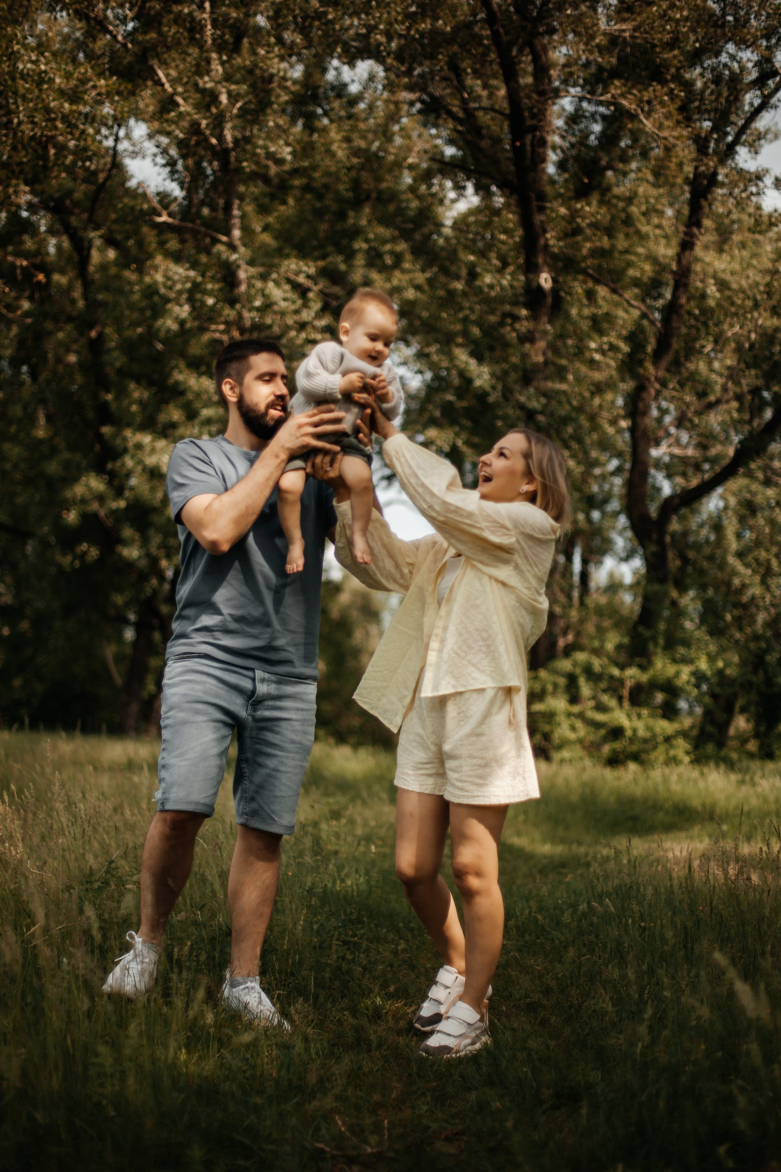 Катя, Даня и Федя (1 год). Семейный и детский фотограф Красноярск Иркутск Денк Анна