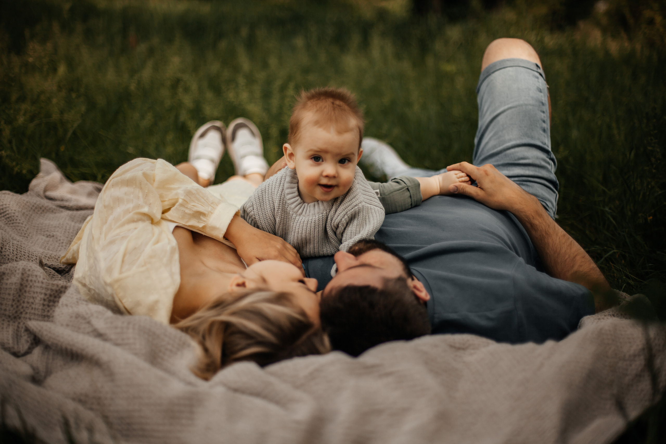 Катя, Даня и Федя (1 год). Семейный и детский фотограф Красноярск Иркутск Денк Анна