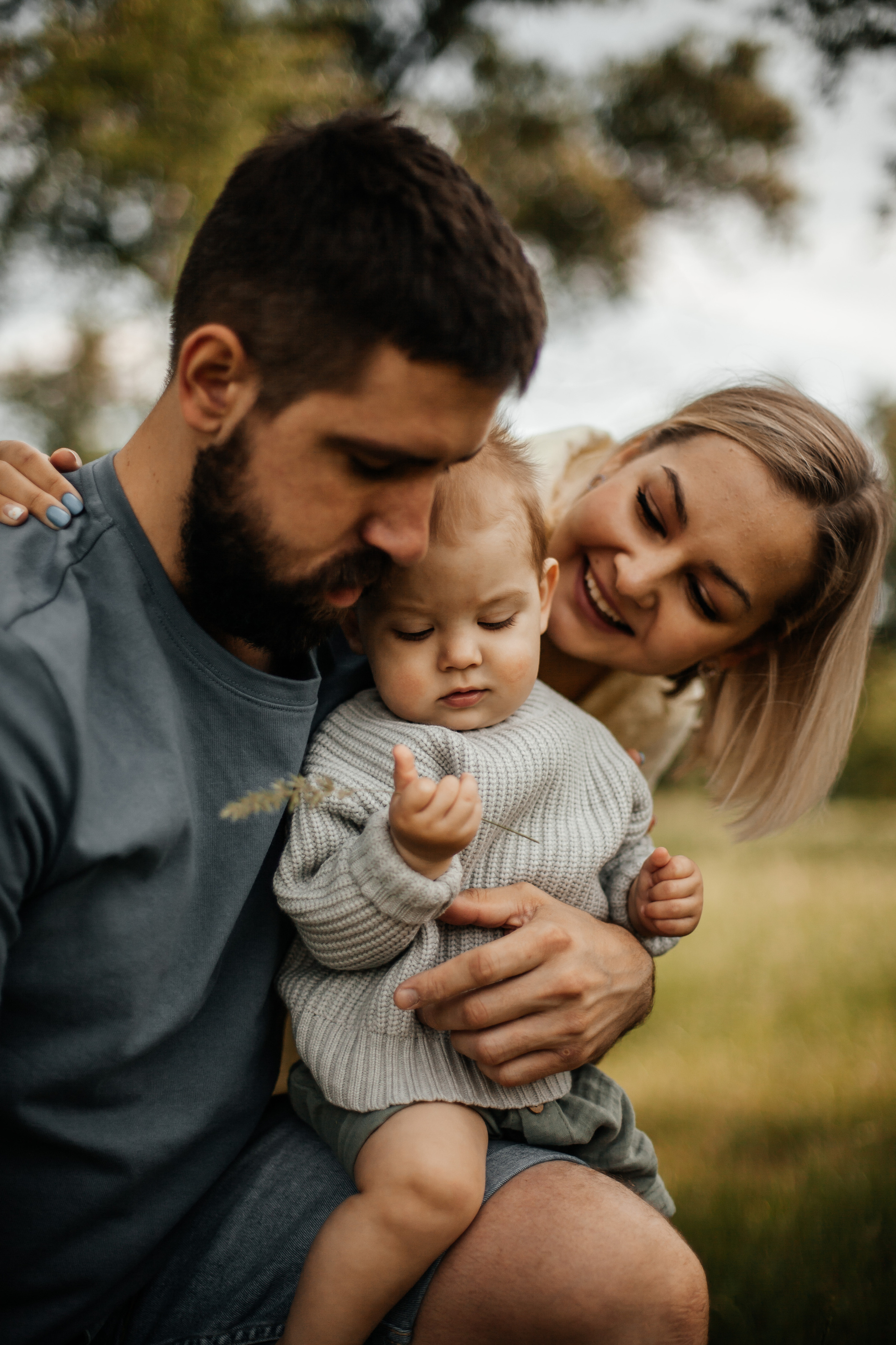 Катя, Даня и Федя (1 год). Семейный и детский фотограф Красноярск Иркутск Денк Анна