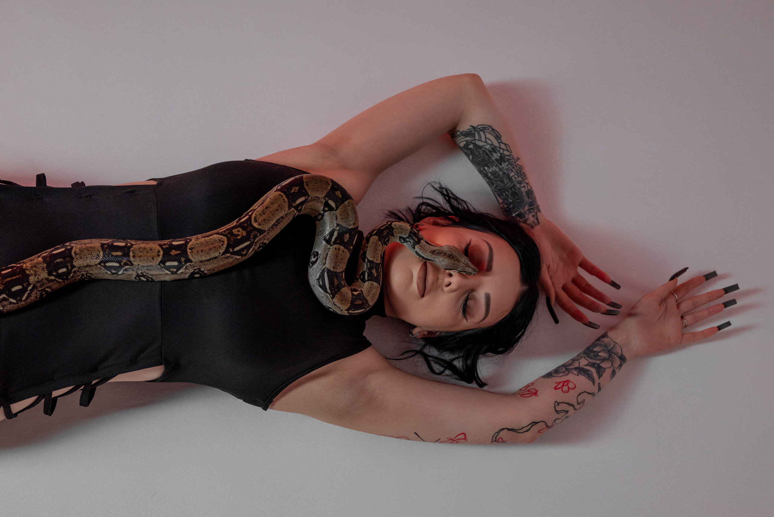 Фотопроект со змеёй 2025 г. Фотограф в городе Салават