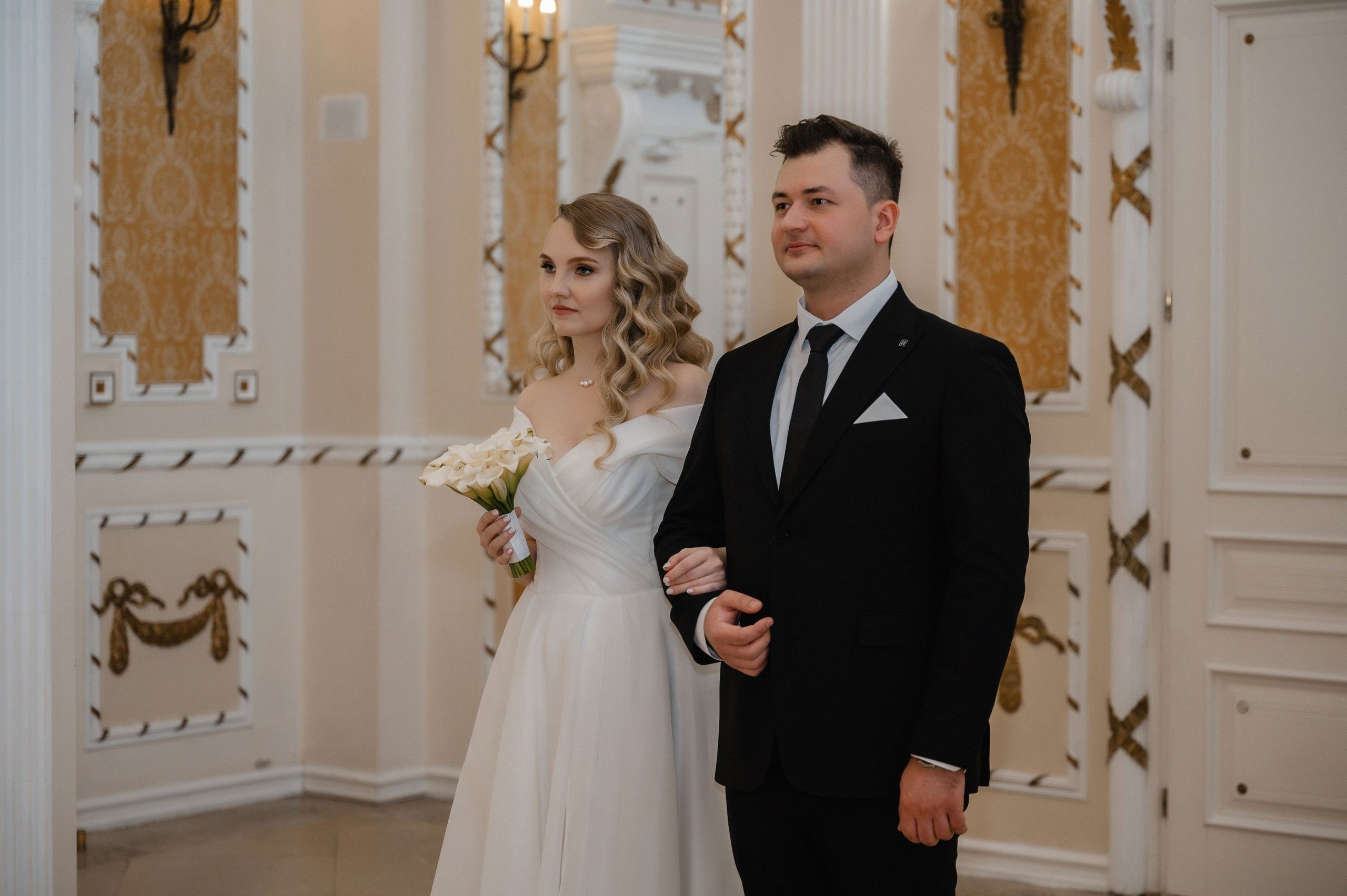 Илья и Ольга.Кусково. Свадебный фотограф Раменское-Москва