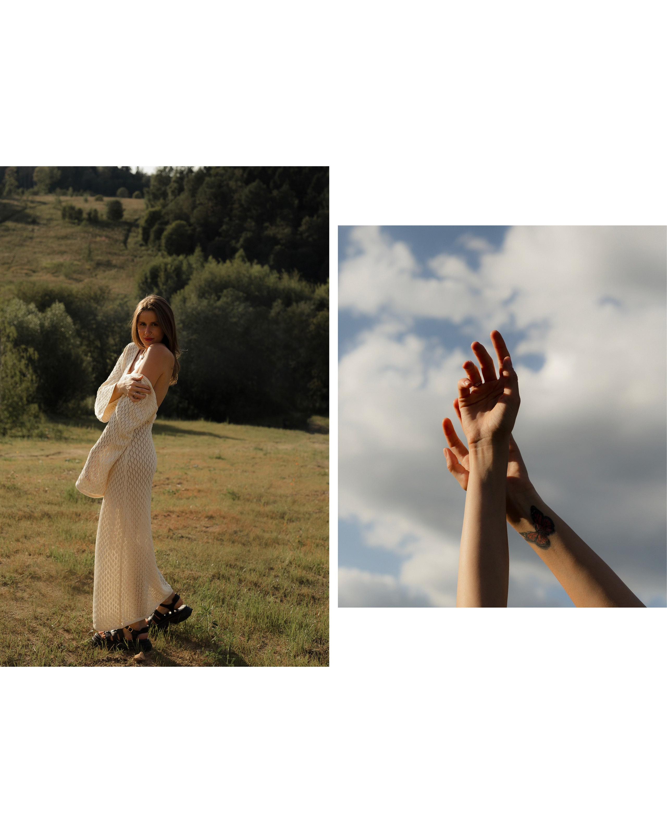 Съёмка в поле. Женский и лавстори фотограф в Москве Елена Аксютко