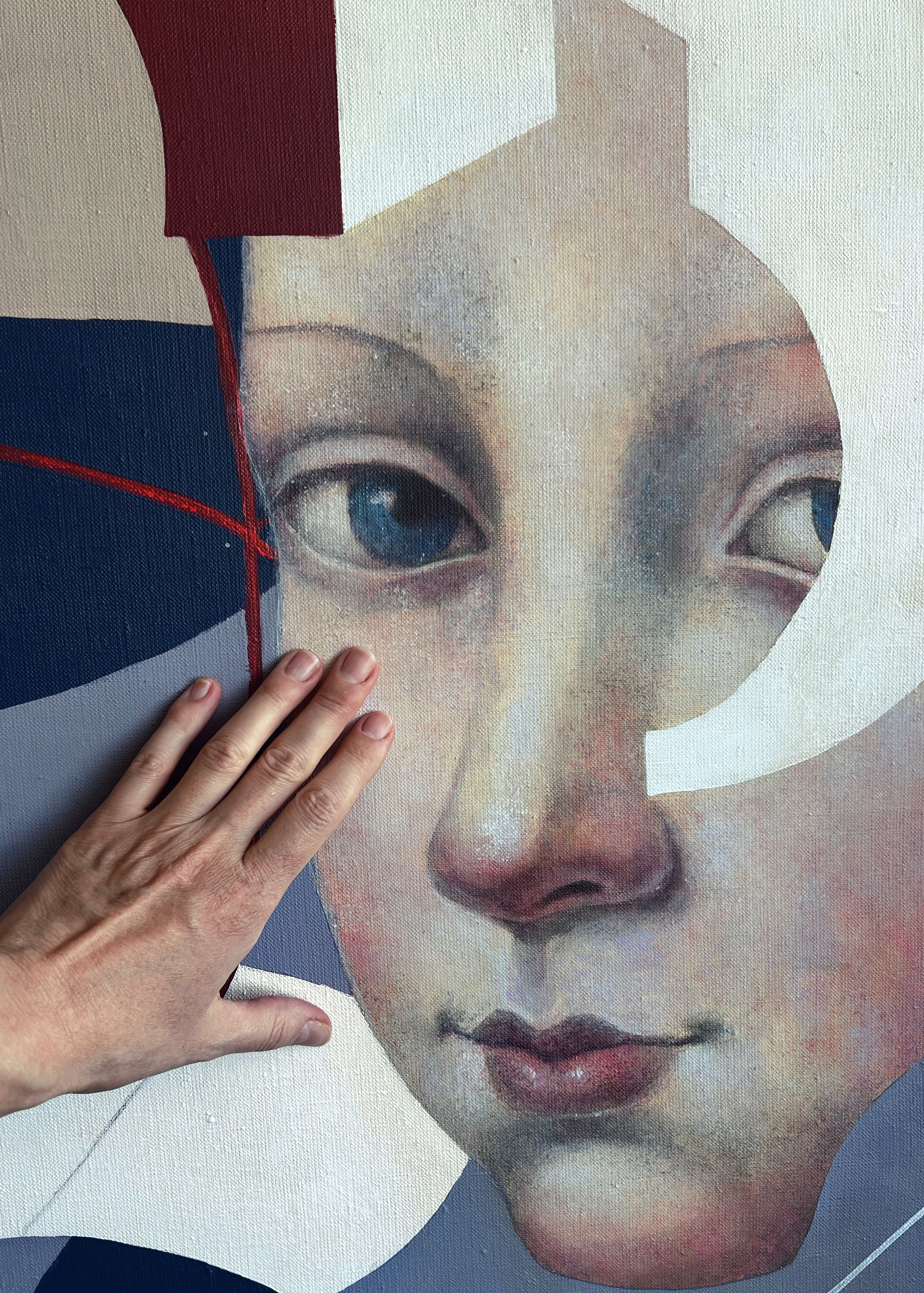 Маленький принц. Художник-абстракционист Ольга Рикун. Москва