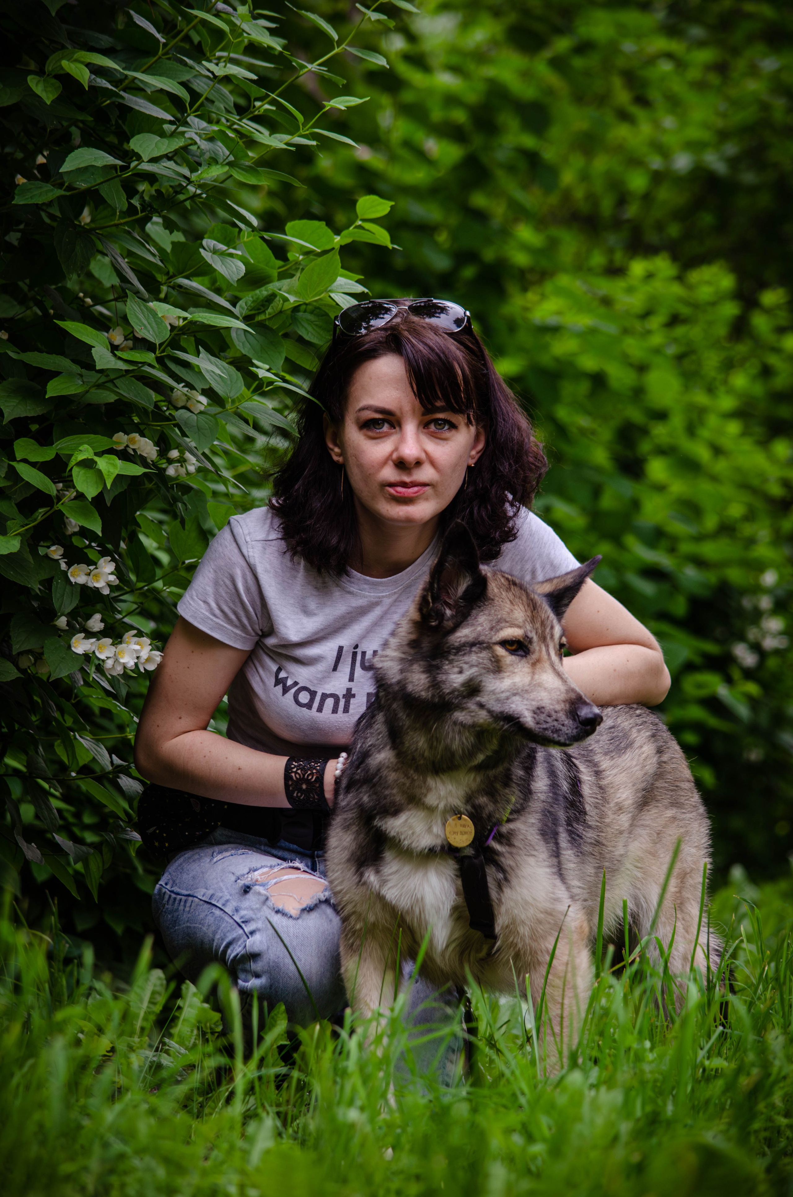Мира и Чиж. Фотограф Светлана Блинова, Москва и Московская область