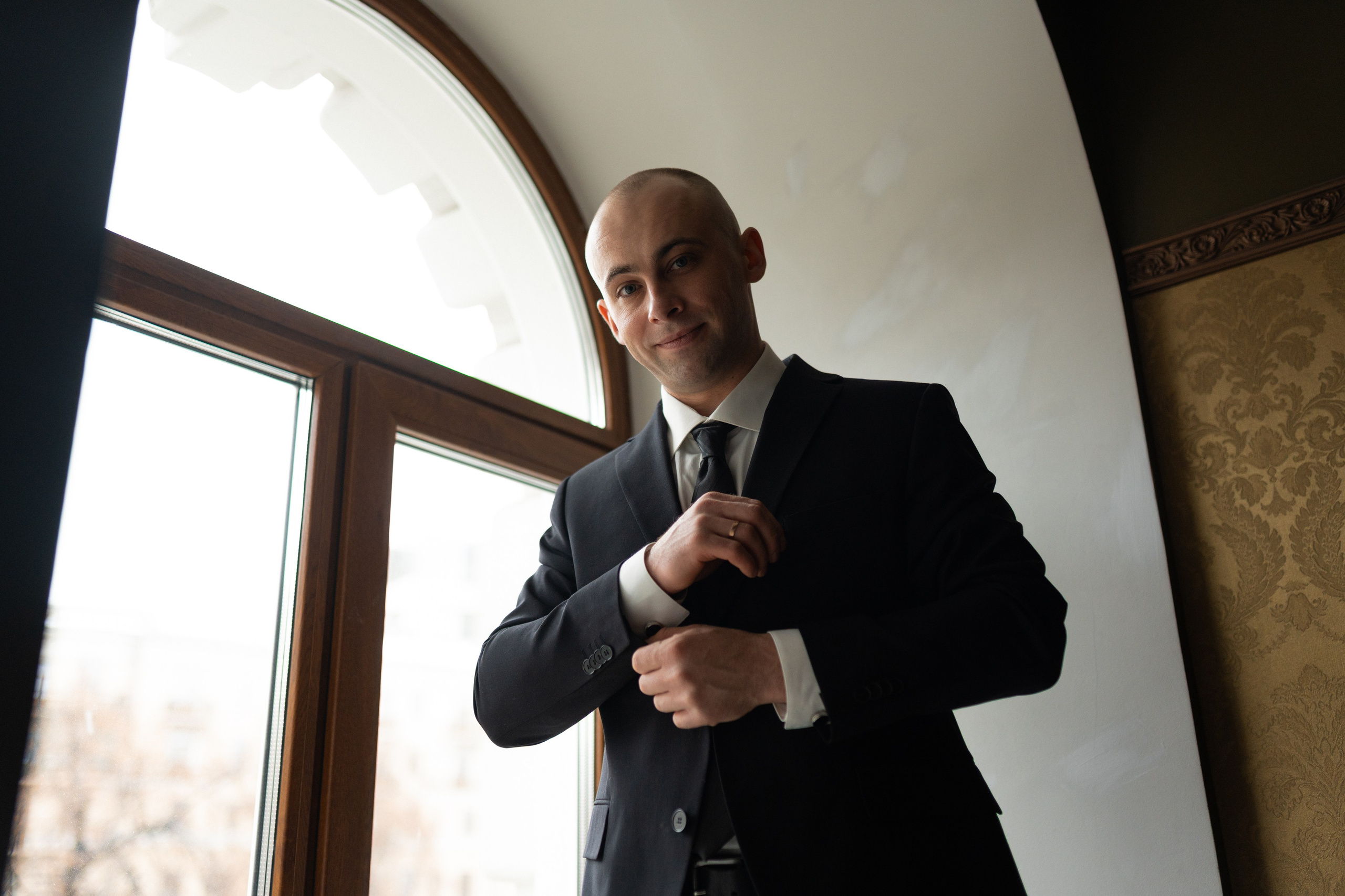 Мария и Алексей, студия 1884. Свадебный фотограф в Москве Анна Полушина