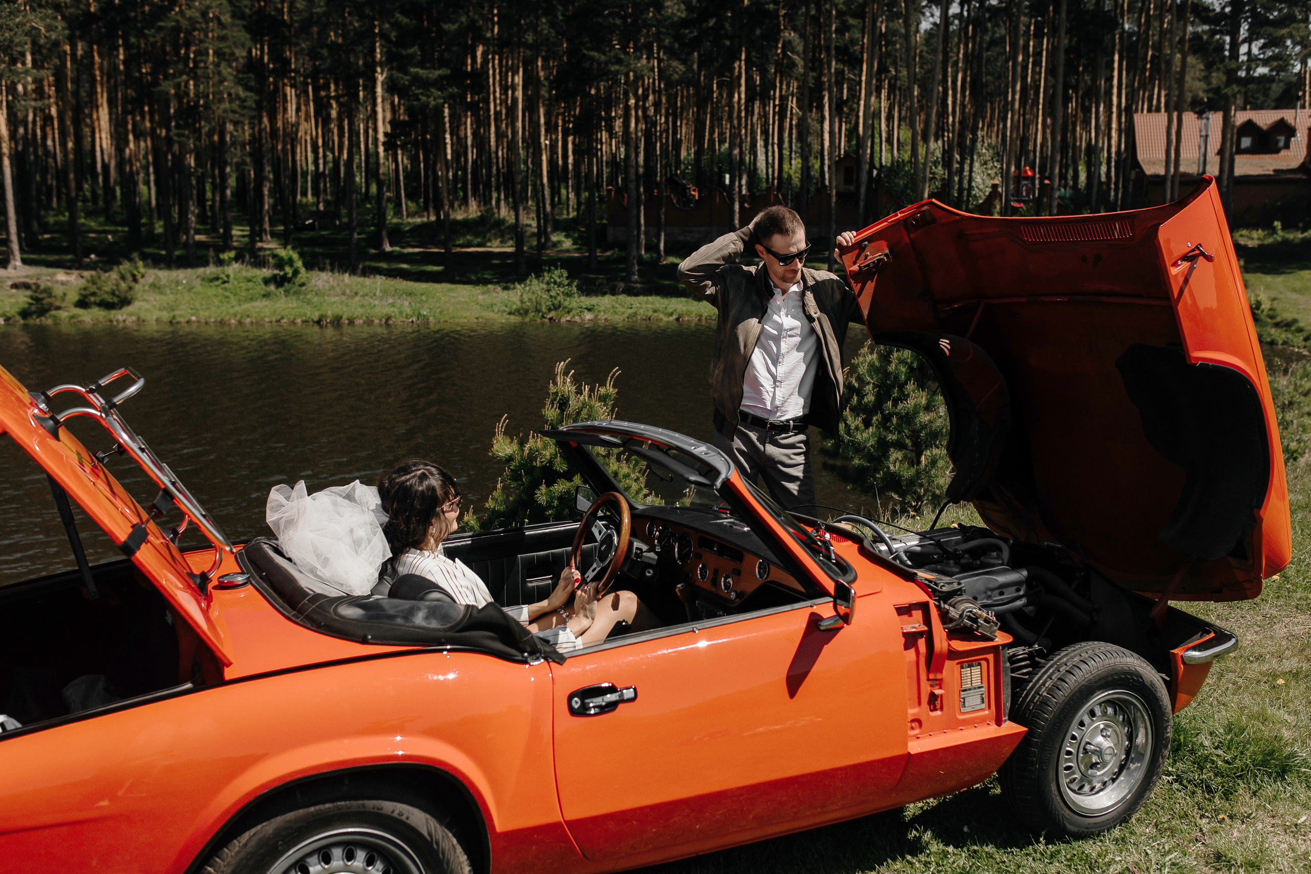 Кабриолет. Свадебный и портретный фотограф Алина Иванова. Екатеринбург-Москва