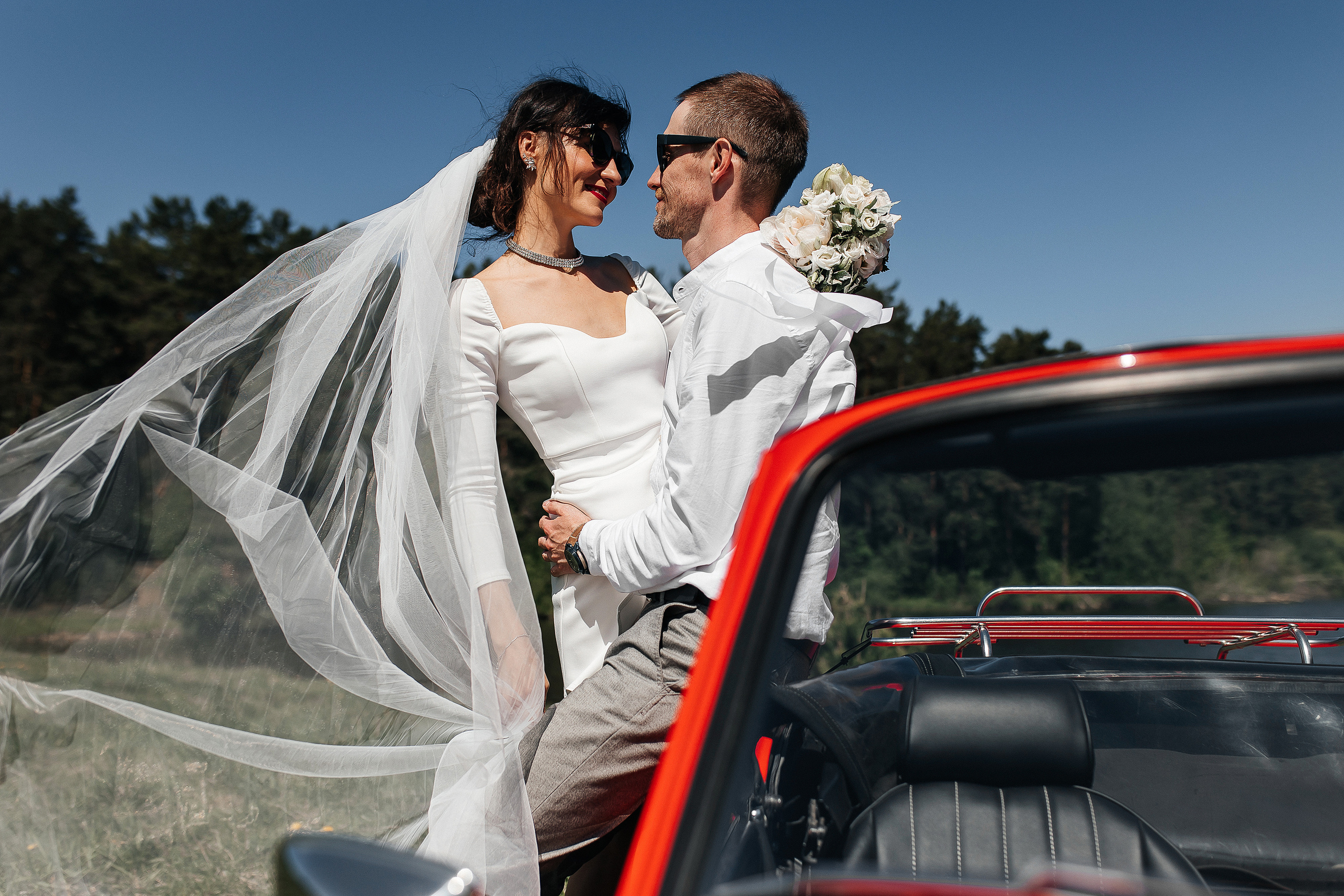 Кабриолет. Свадебный и портретный фотограф Алина Иванова. Екатеринбург-Москва