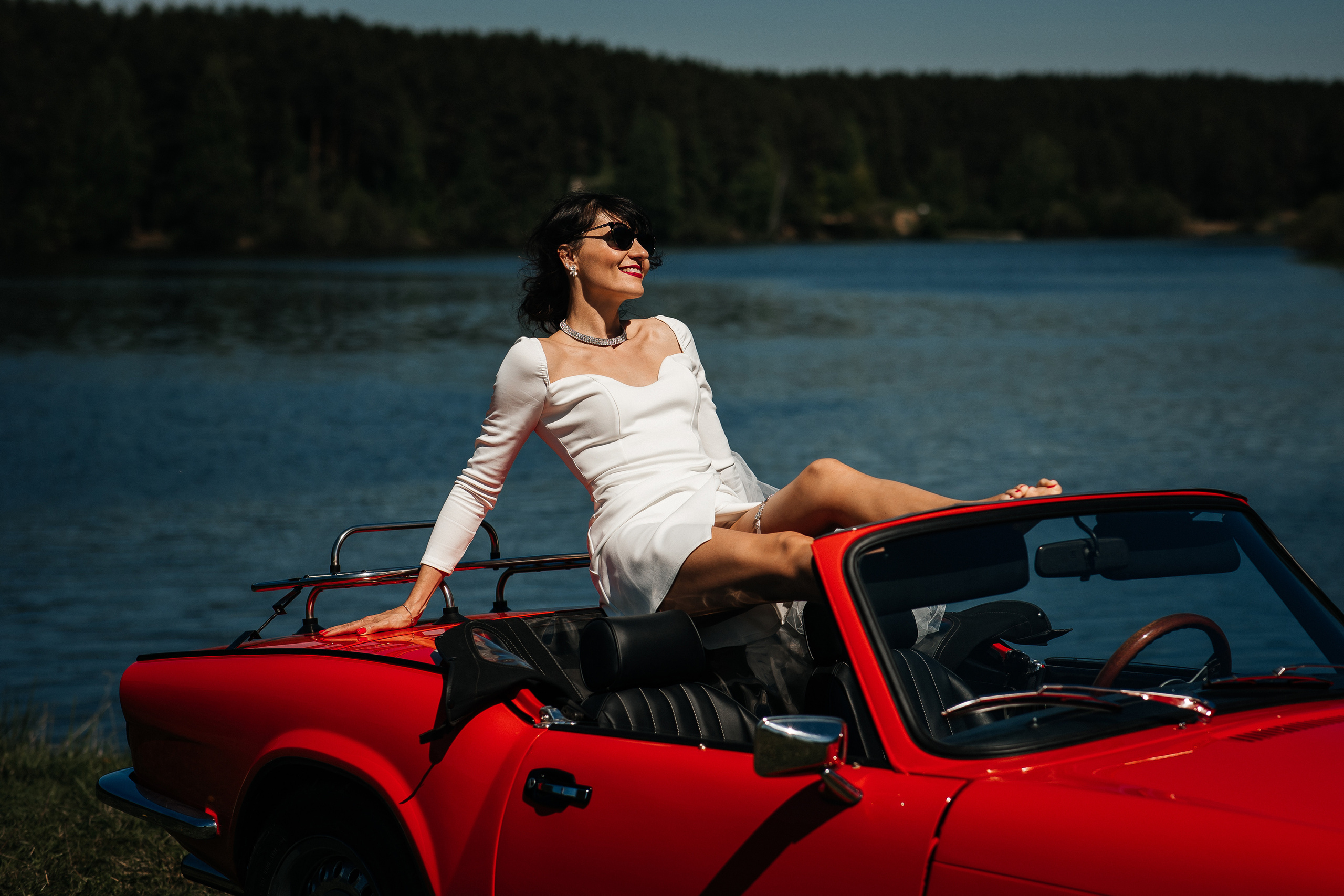 Кабриолет. Свадебный и портретный фотограф Алина Иванова. Екатеринбург-Москва