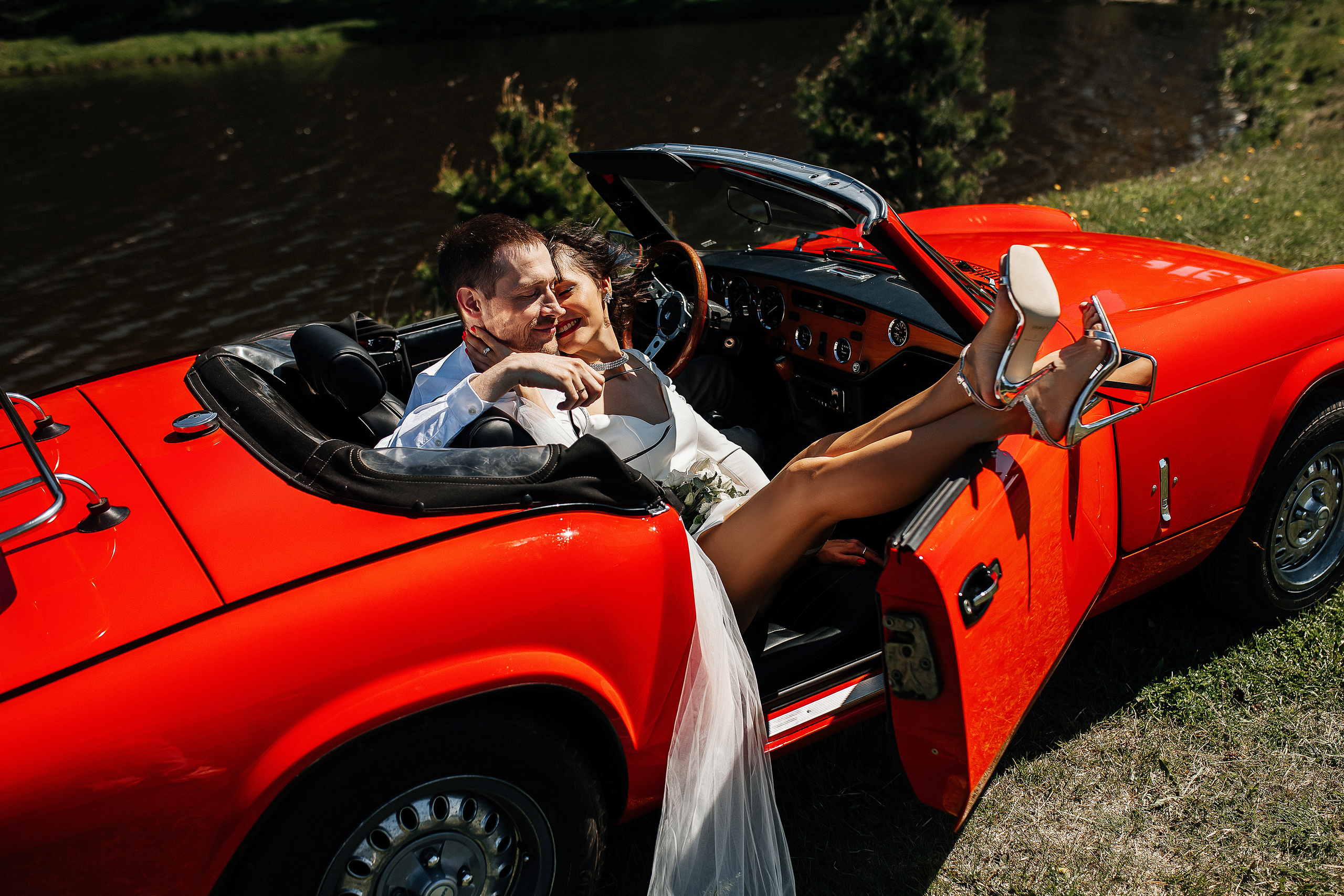 Кабриолет. Свадебный и портретный фотограф Алина Иванова. Екатеринбург-Москва
