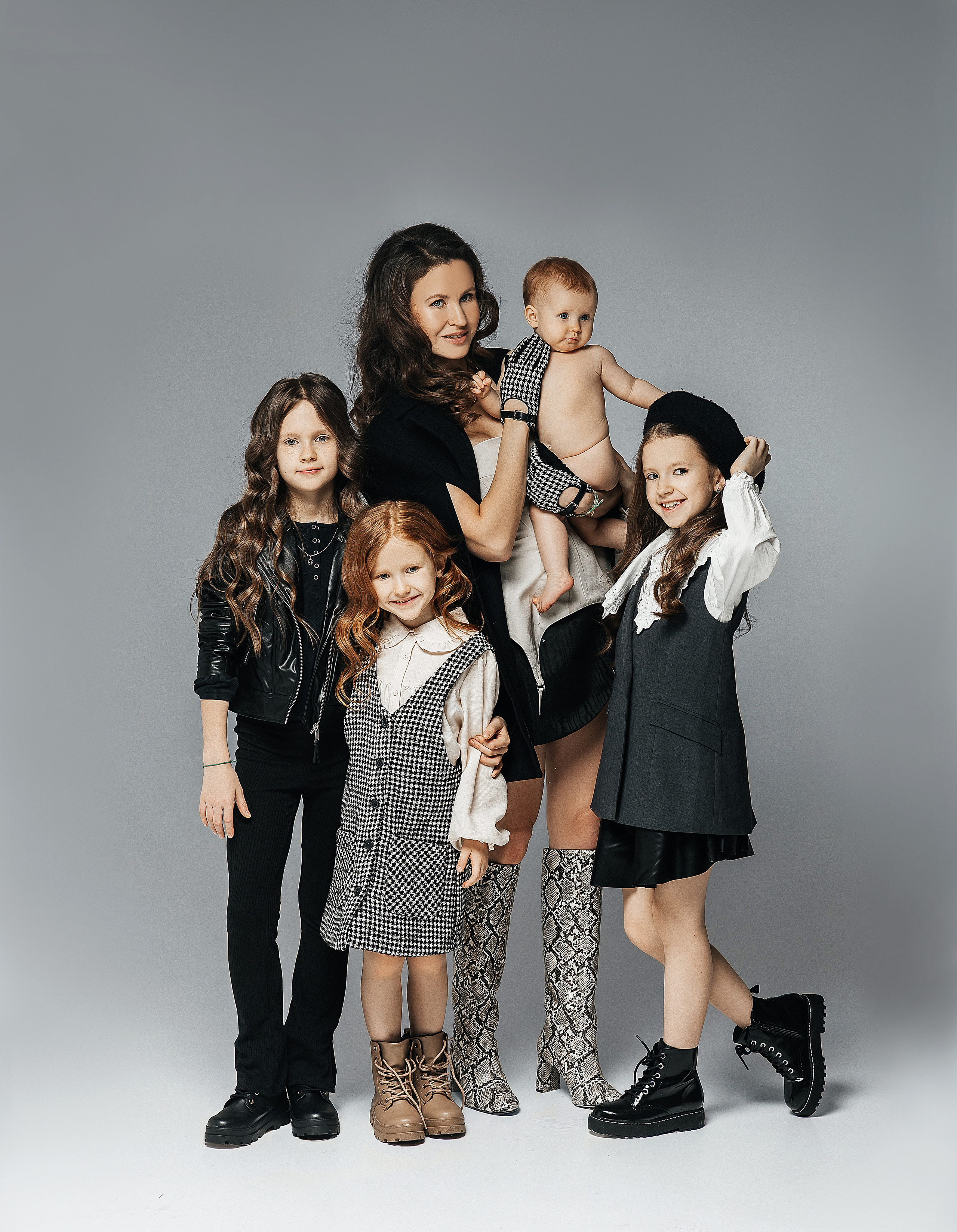 4 лапочки дочки. Свадебный и портретный фотограф Алина Иванова. Екатеринбург-Москва