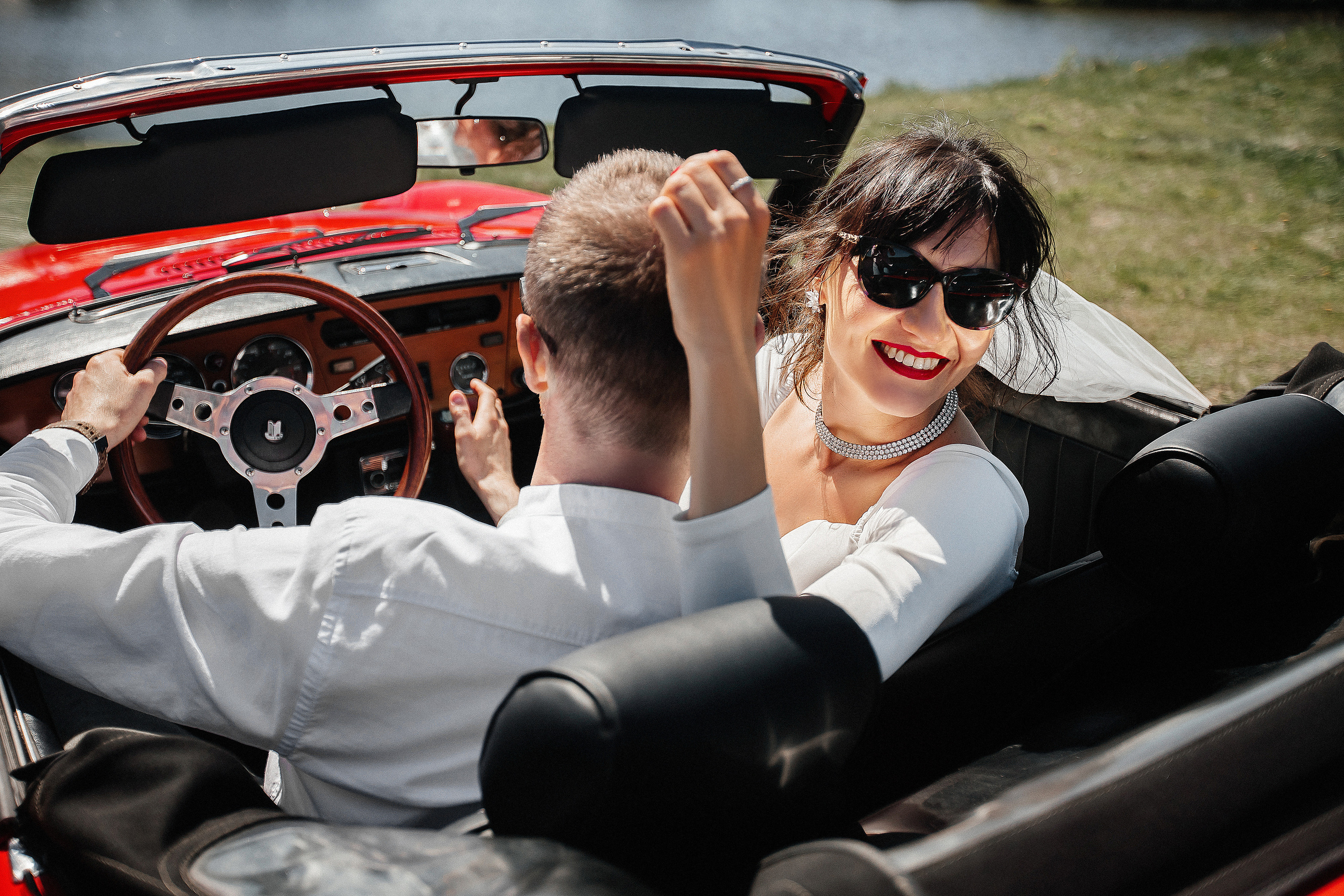 Кабриолет. Свадебный и портретный фотограф Алина Иванова. Екатеринбург-Москва