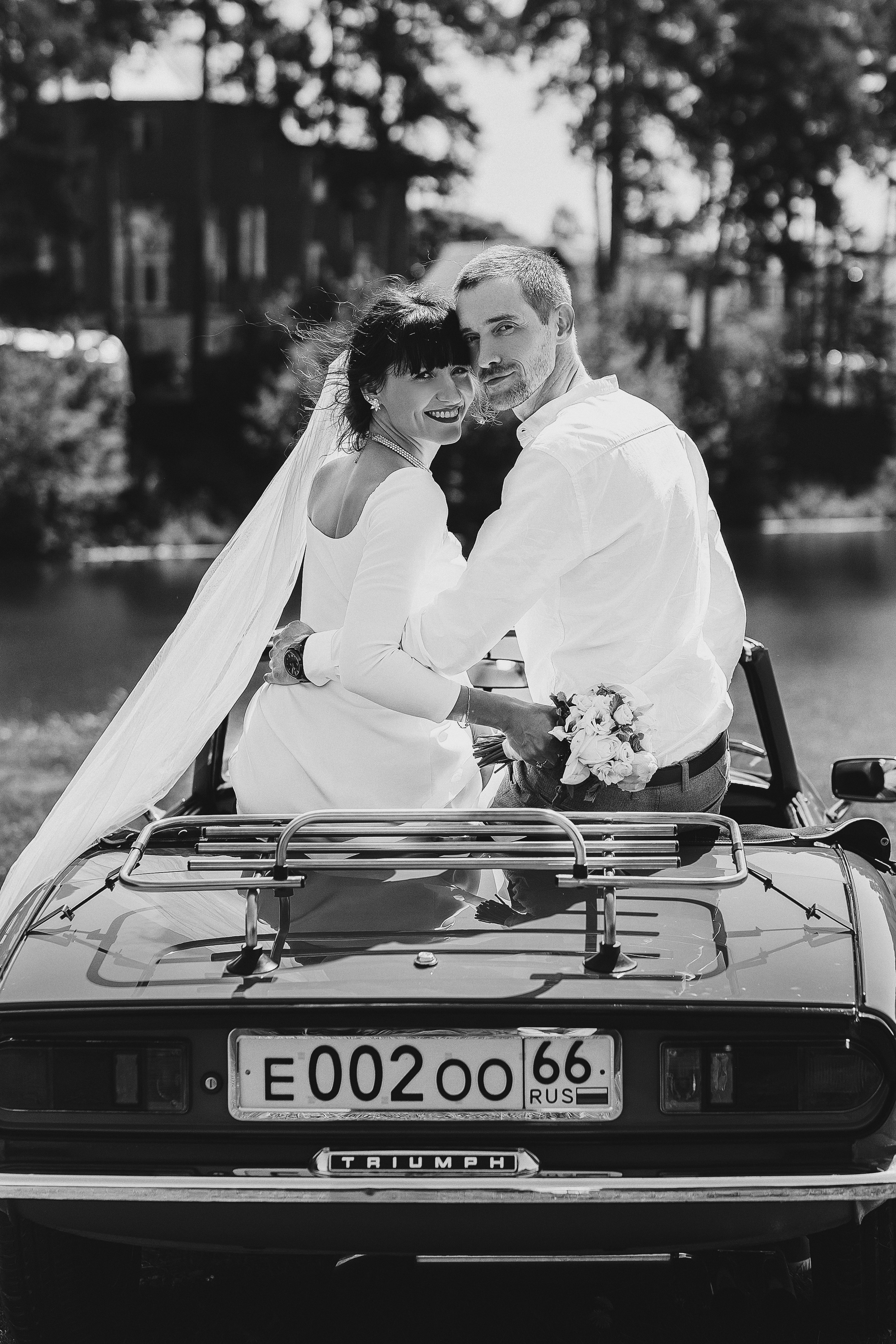Кабриолет. Свадебный и портретный фотограф Алина Иванова. Екатеринбург-Москва