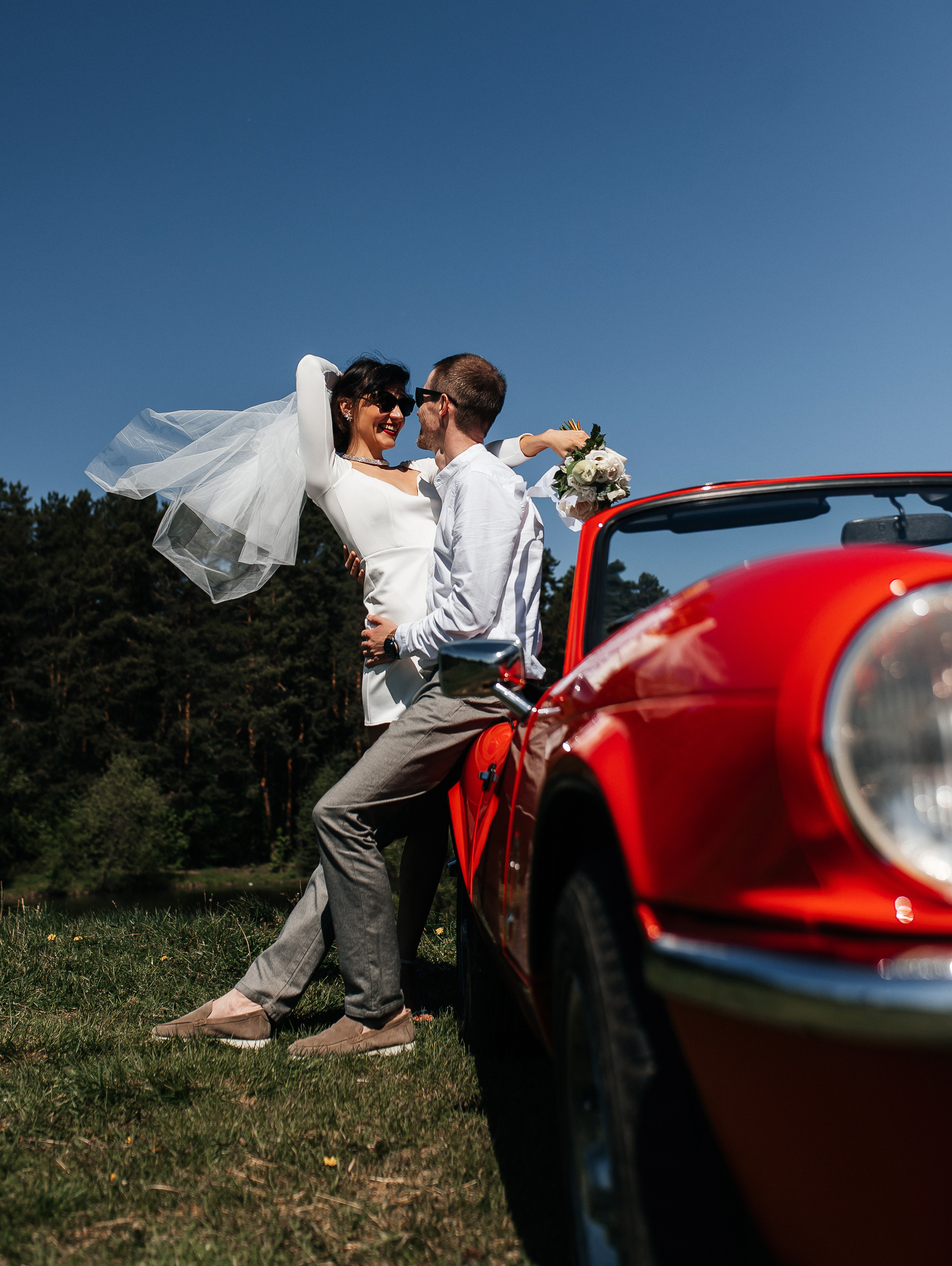 Кабриолет. Свадебный и портретный фотограф Алина Иванова. Екатеринбург-Москва