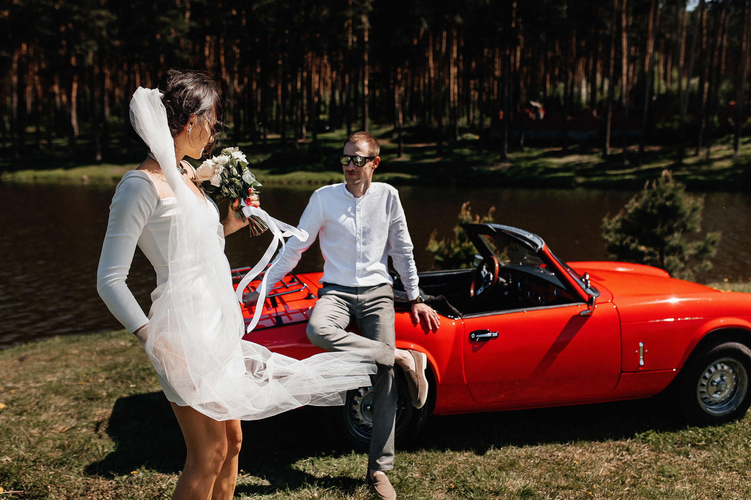 Кабриолет. Свадебный и портретный фотограф Алина Иванова. Екатеринбург-Москва