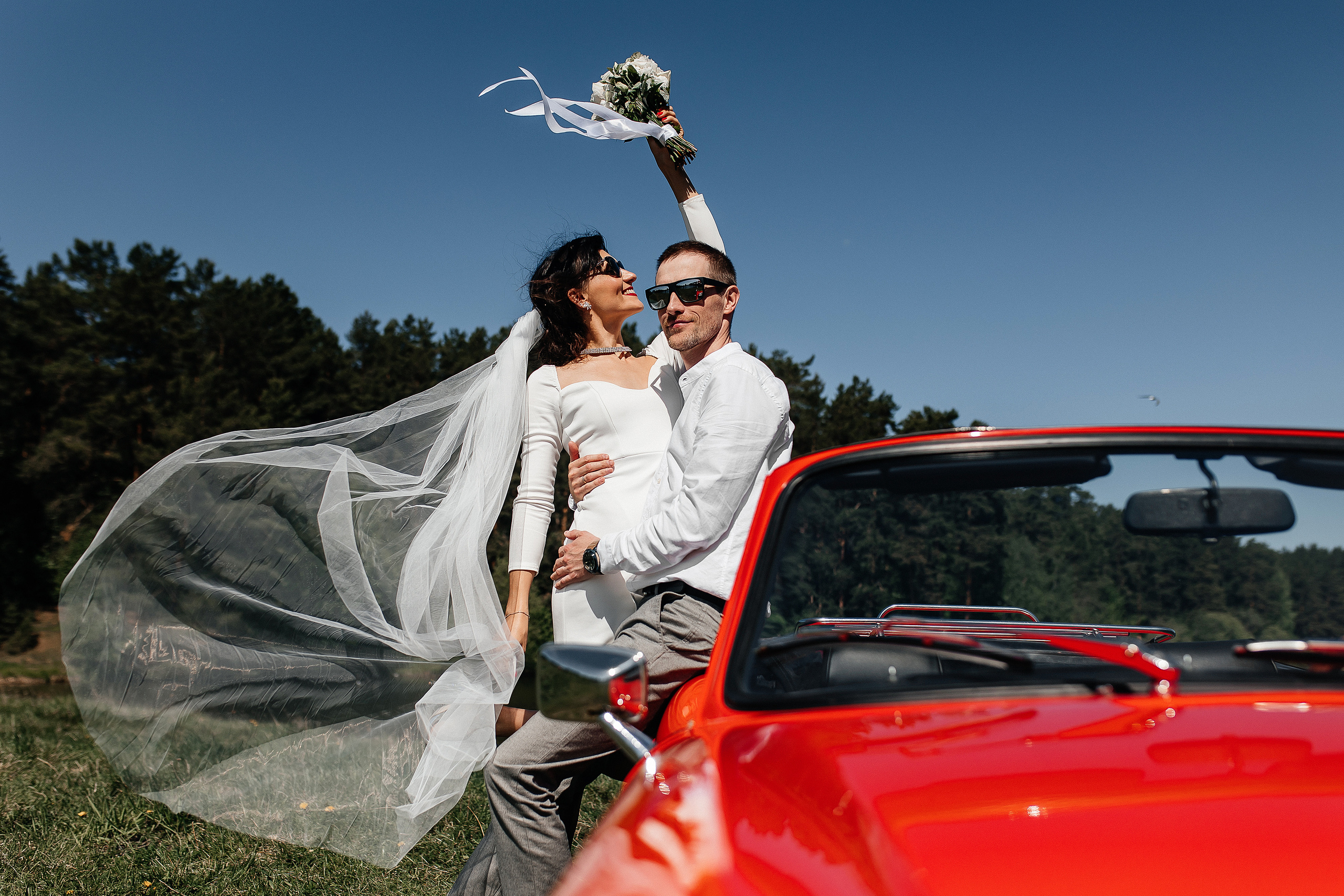 Кабриолет. Свадебный и портретный фотограф Алина Иванова. Екатеринбург-Москва