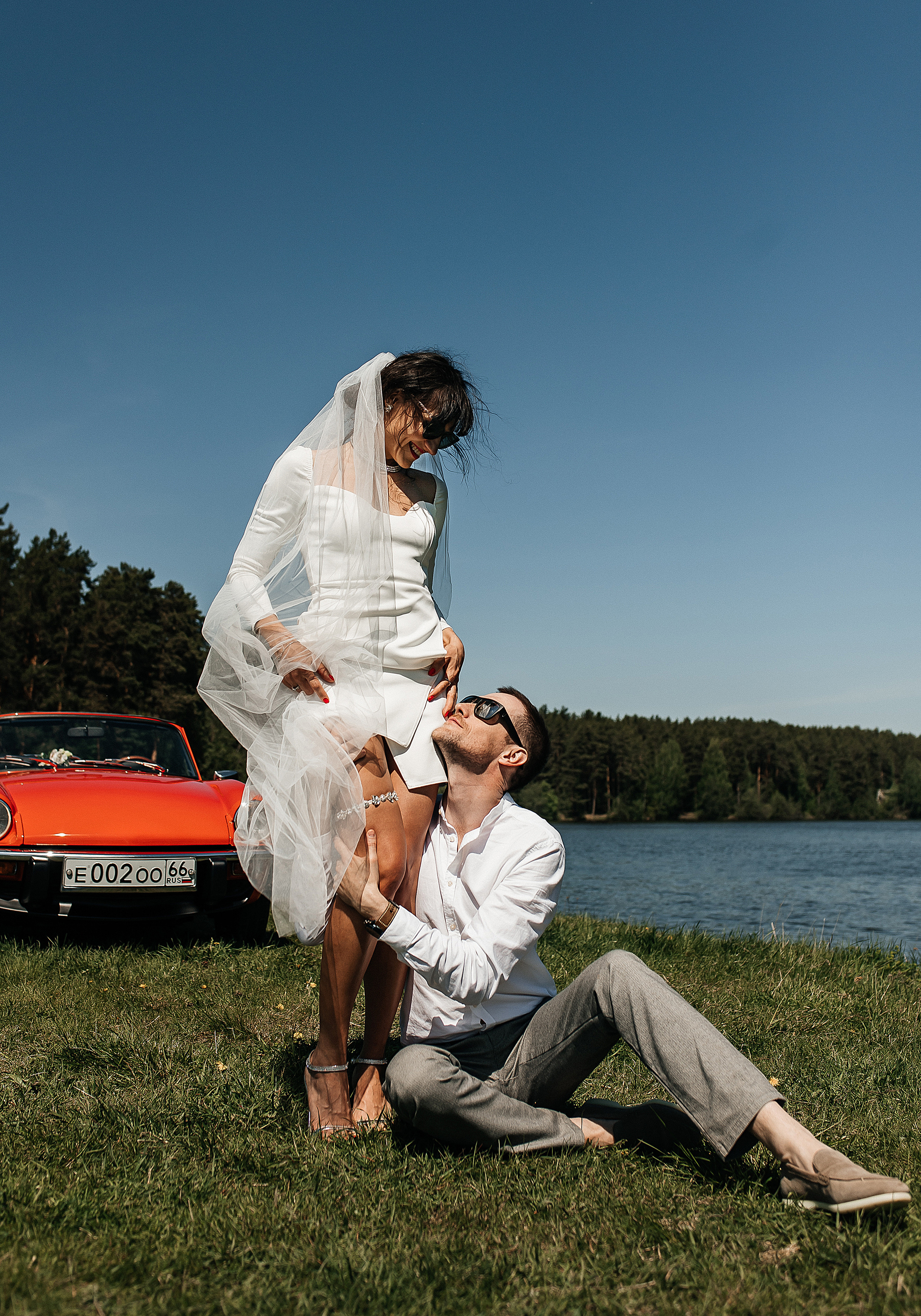 Кабриолет. Свадебный и портретный фотограф Алина Иванова. Екатеринбург-Москва