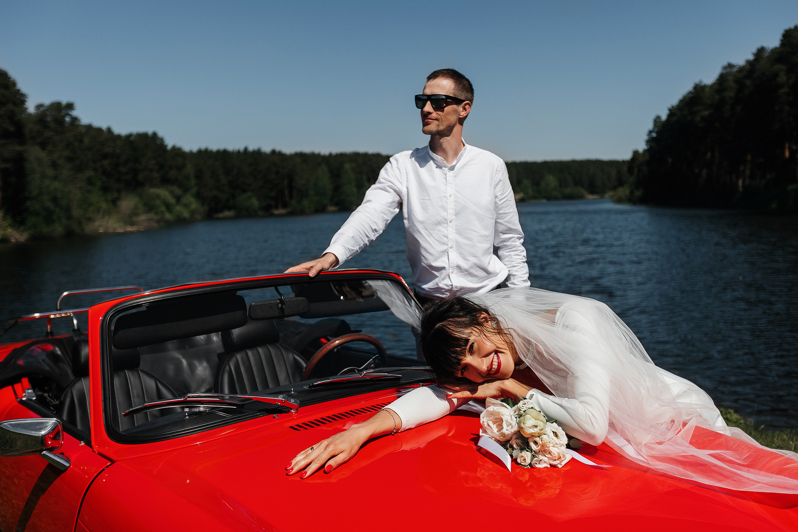 Кабриолет. Свадебный и портретный фотограф Алина Иванова. Екатеринбург-Москва