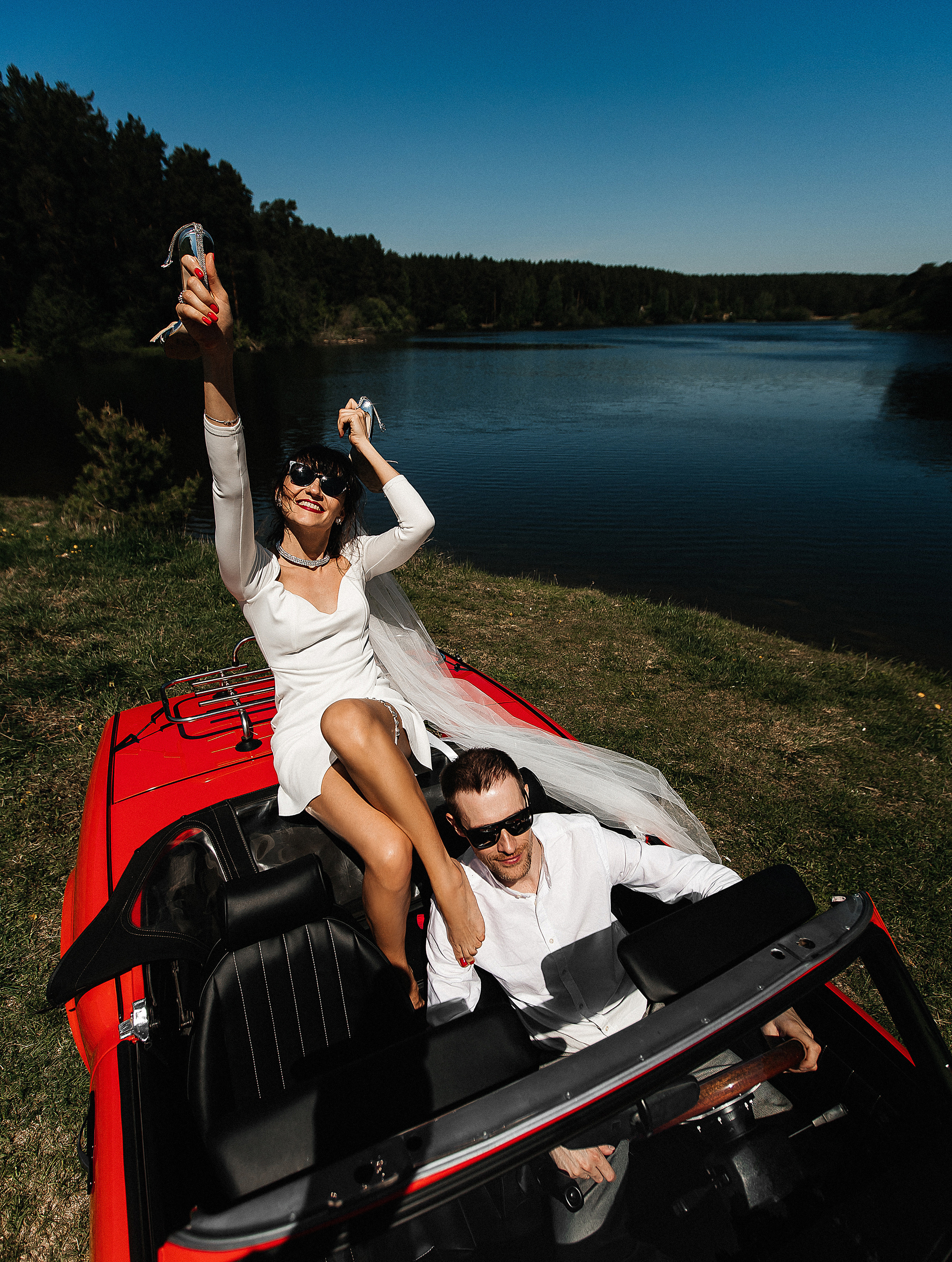 Кабриолет. Свадебный и портретный фотограф Алина Иванова. Екатеринбург-Москва