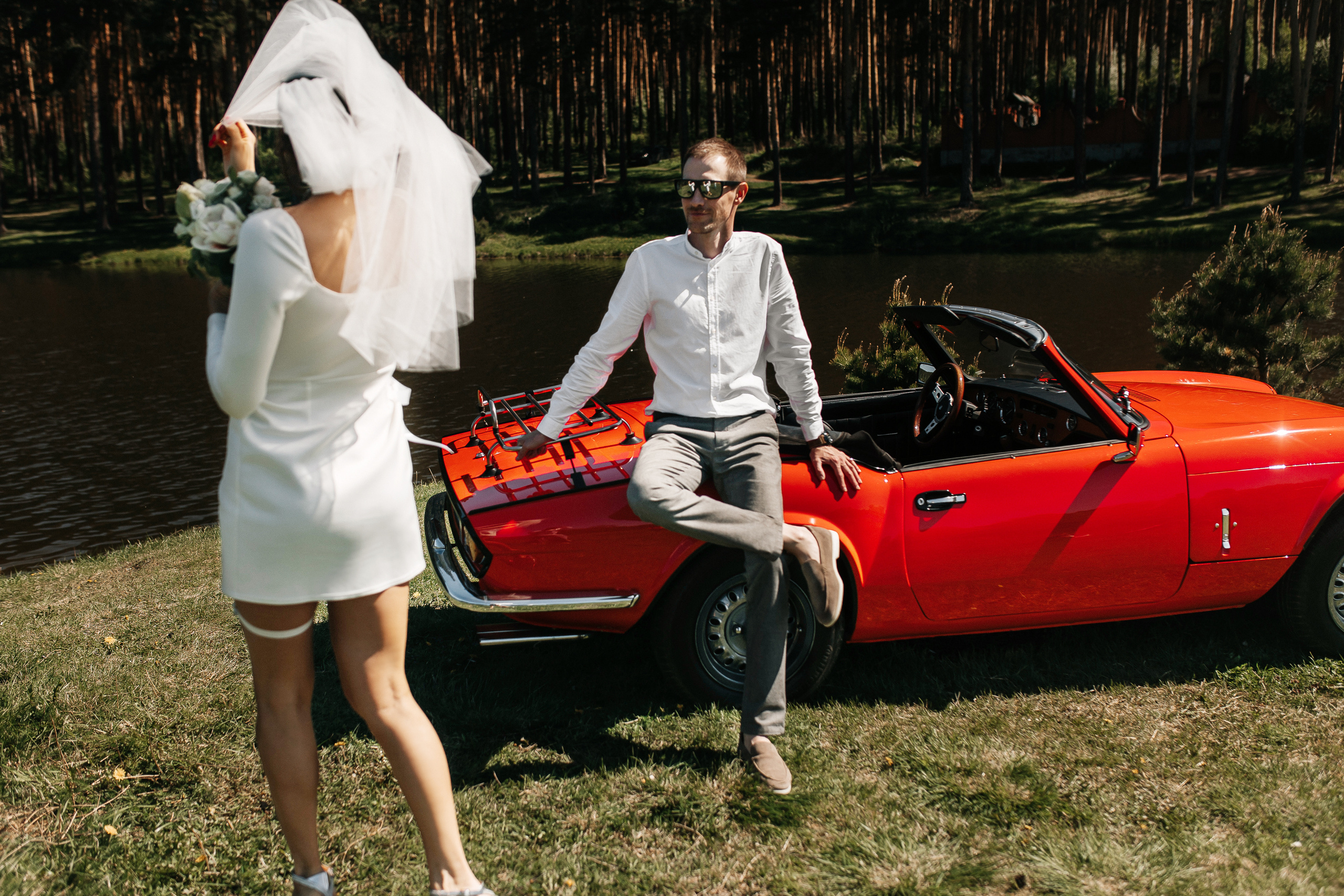 Кабриолет. Свадебный и портретный фотограф Алина Иванова. Екатеринбург-Москва