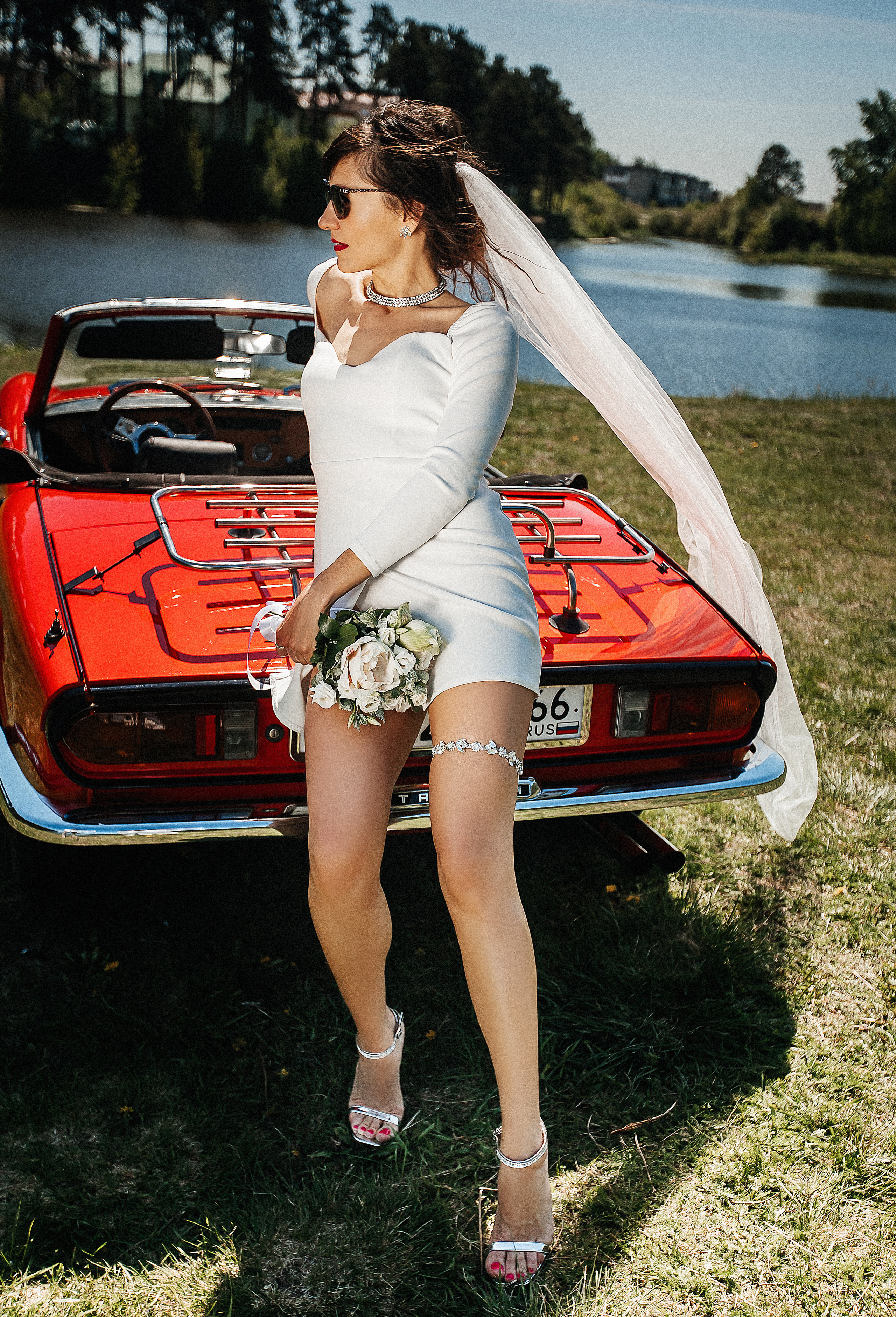 Кабриолет. Свадебный и портретный фотограф Алина Иванова. Екатеринбург-Москва