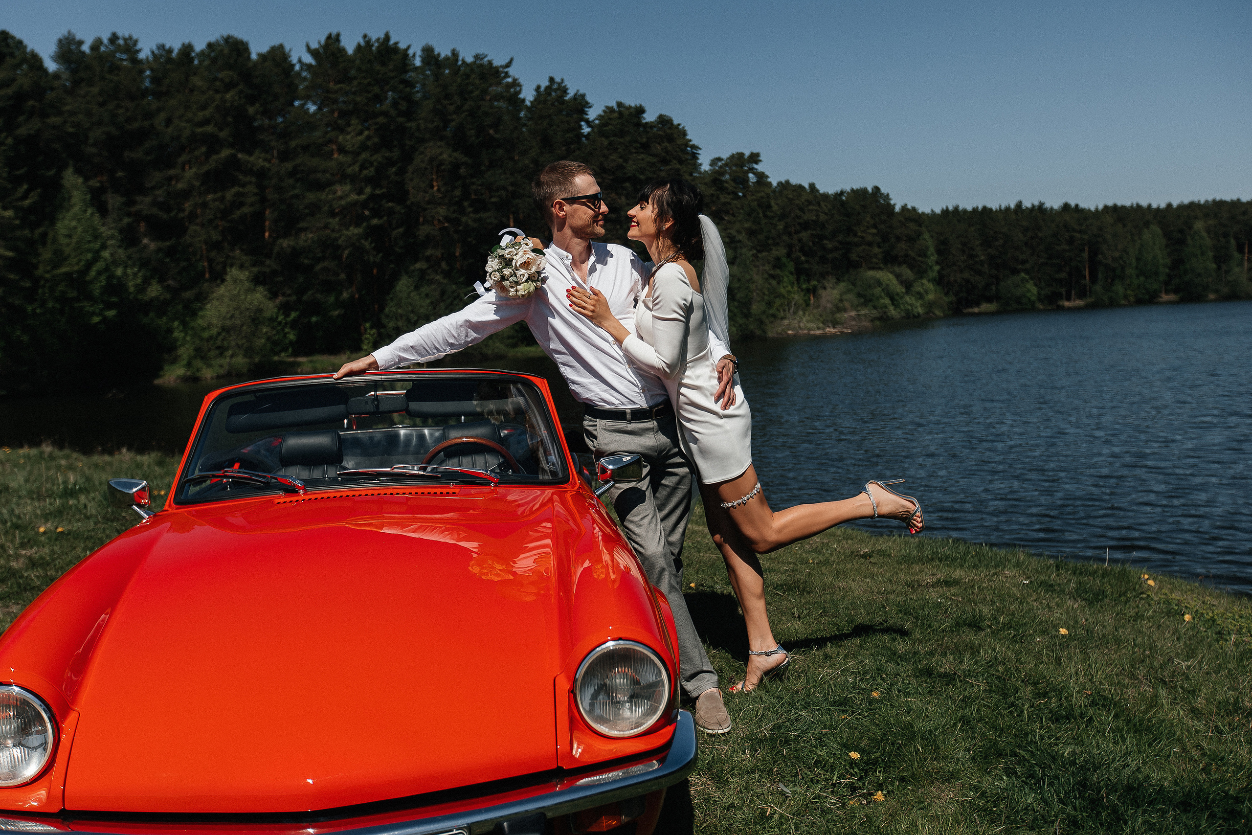 Кабриолет. Свадебный и портретный фотограф Алина Иванова. Екатеринбург-Москва