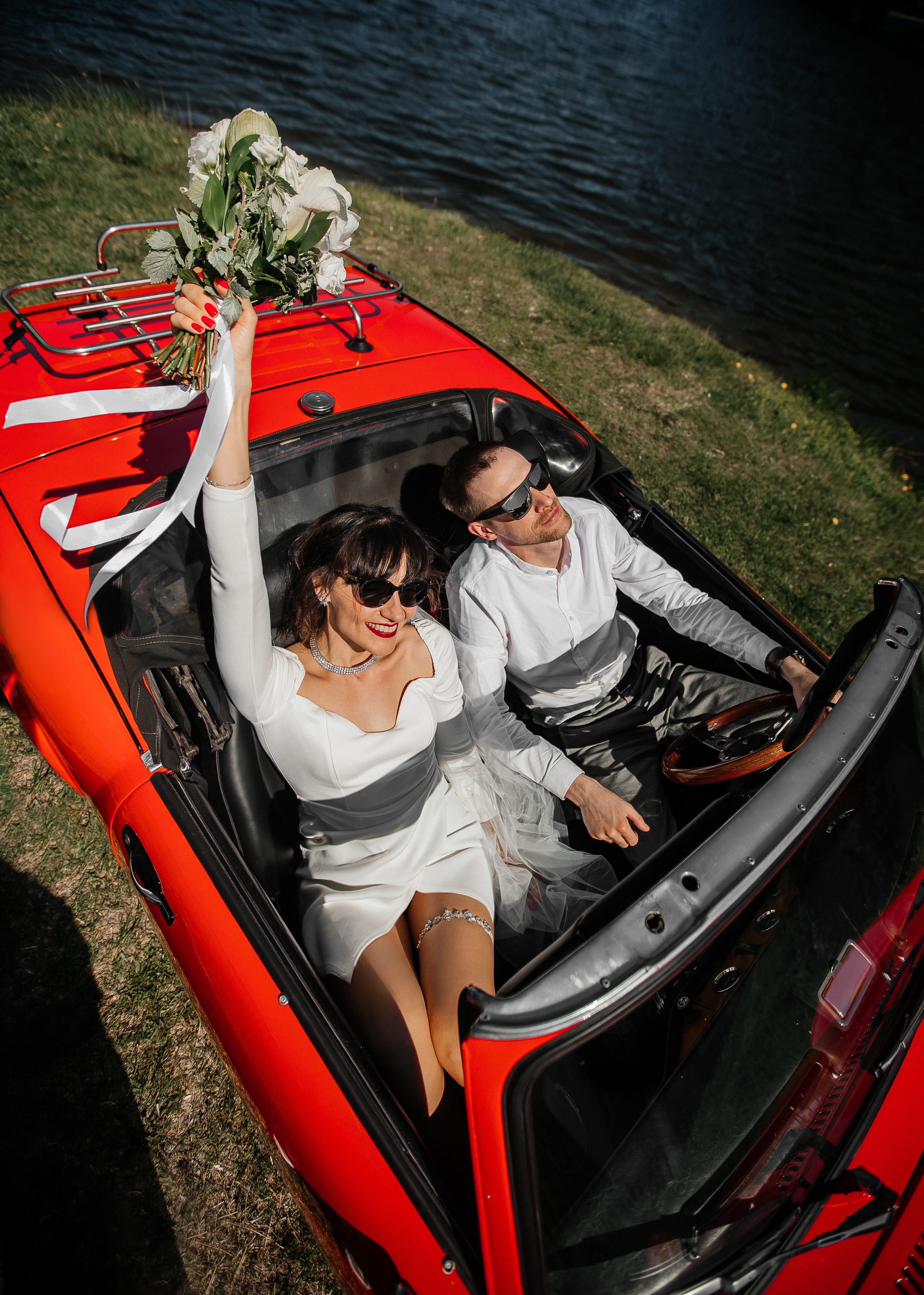 Кабриолет. Свадебный и портретный фотограф Алина Иванова. Екатеринбург-Москва