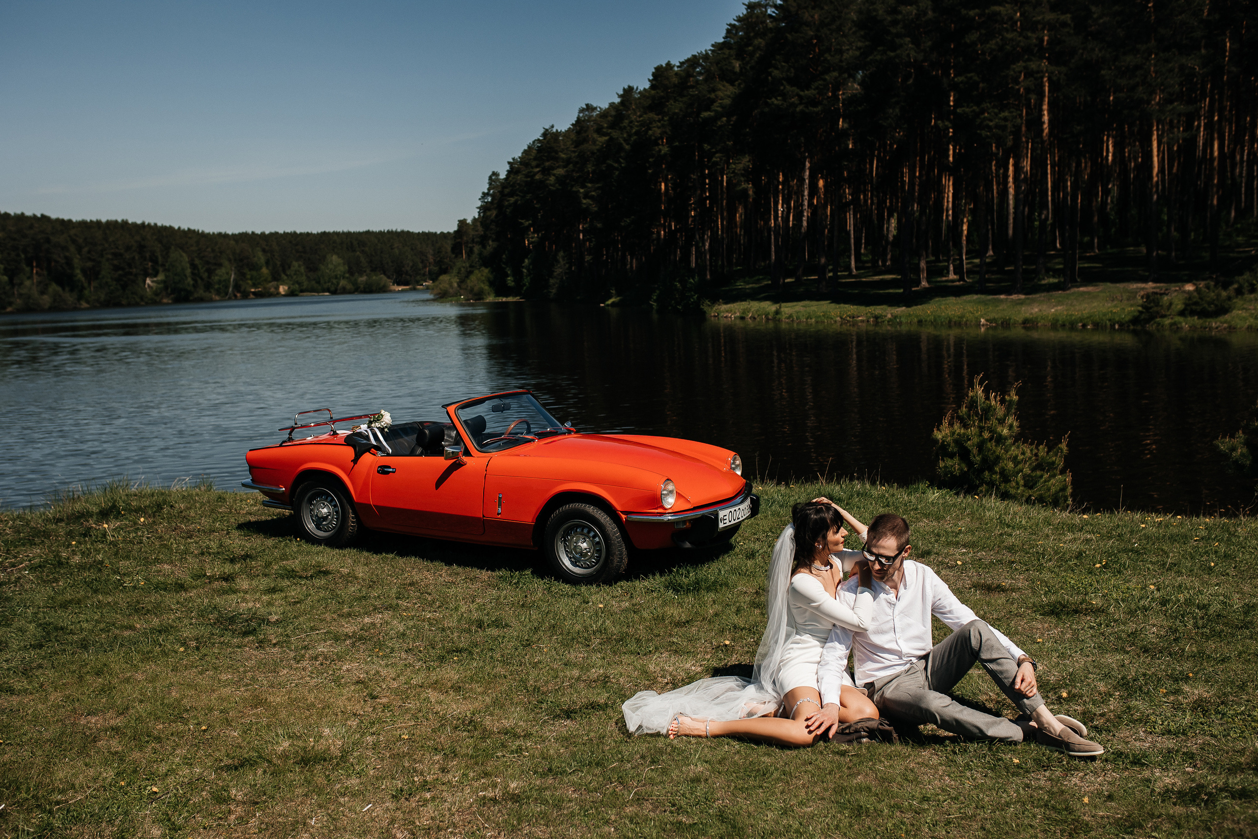 Кабриолет. Свадебный и портретный фотограф Алина Иванова. Екатеринбург-Москва