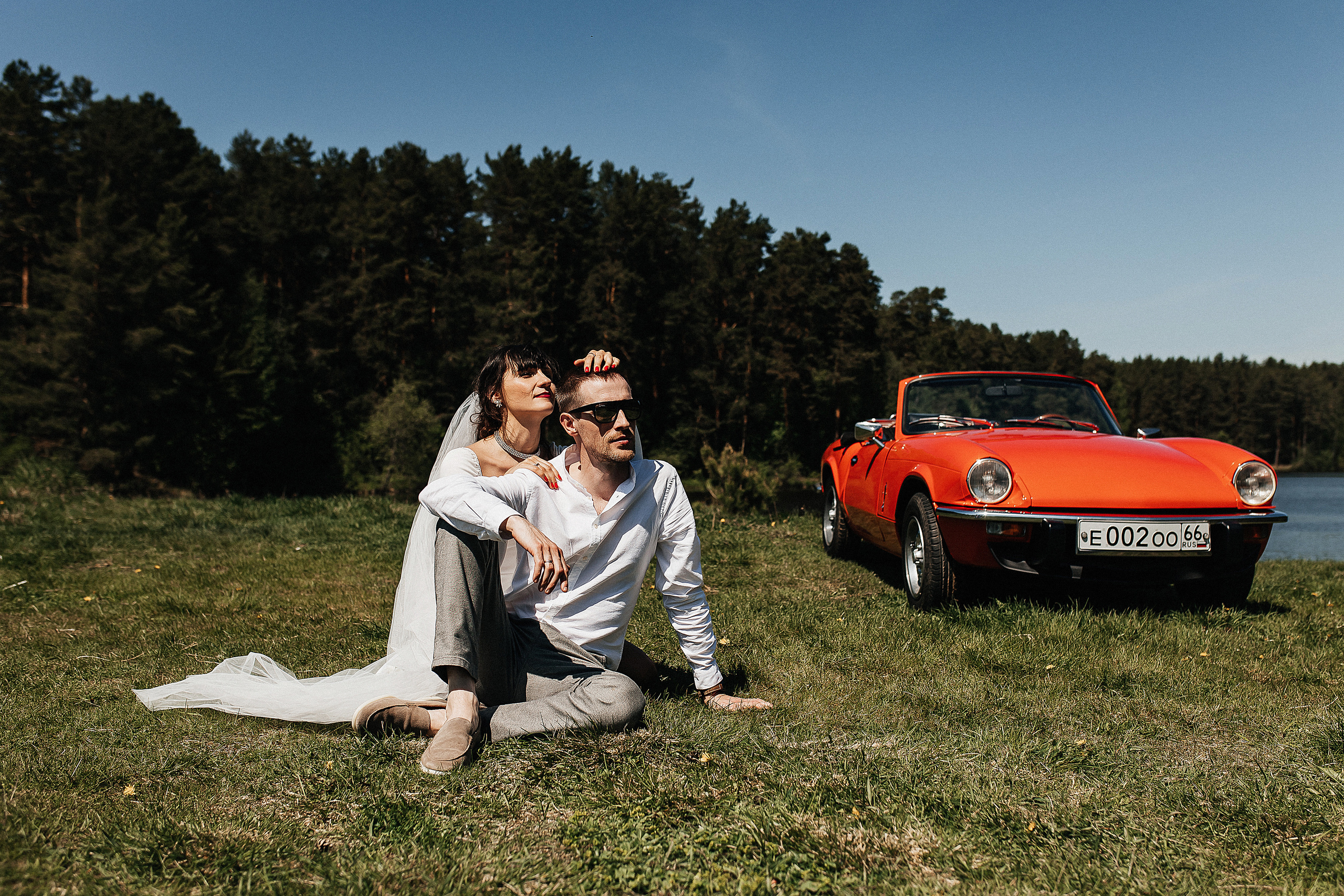 Кабриолет. Свадебный и портретный фотограф Алина Иванова. Екатеринбург-Москва