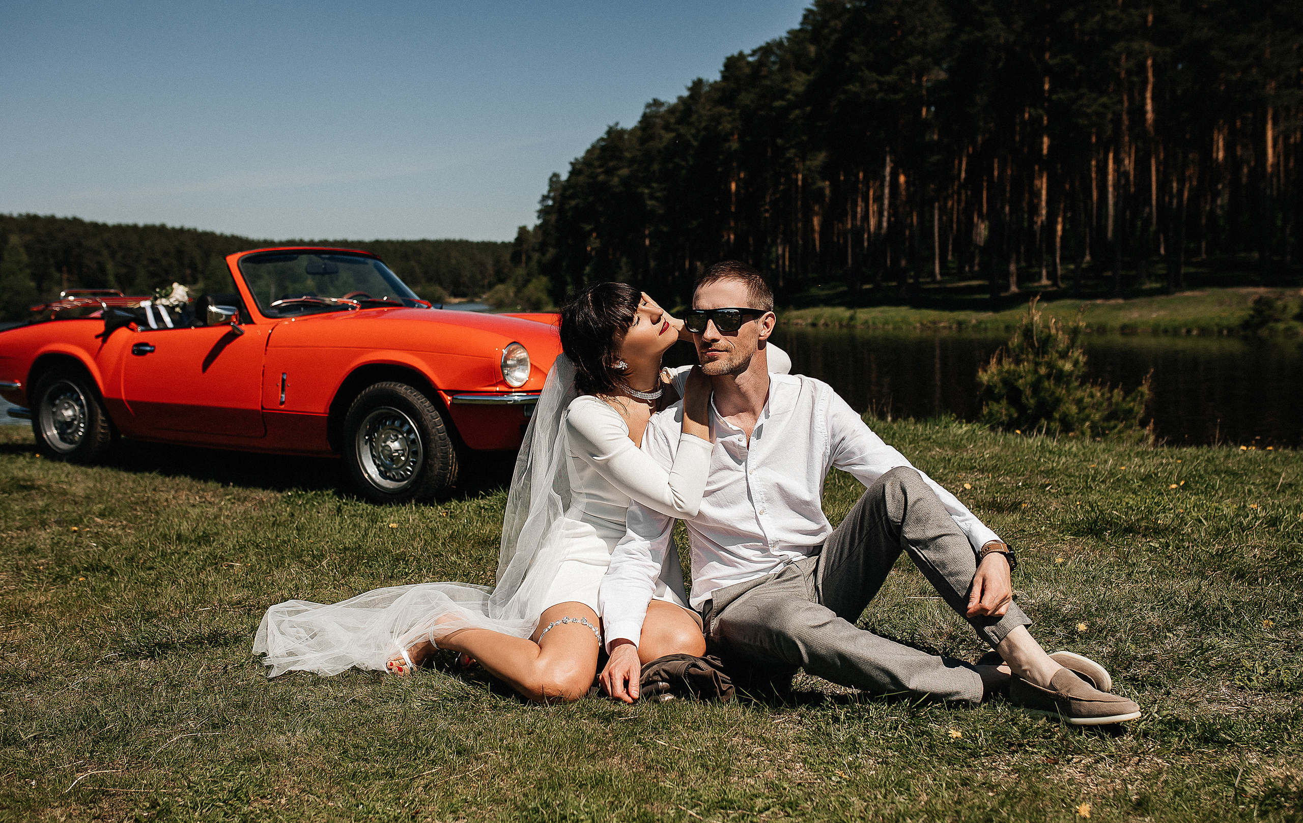 Кабриолет. Свадебный и портретный фотограф Алина Иванова. Екатеринбург-Москва