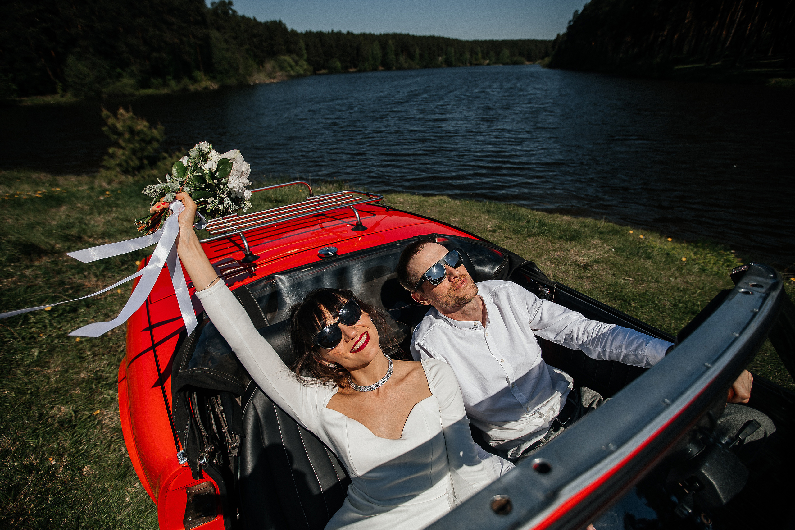 Кабриолет. Свадебный и портретный фотограф Алина Иванова. Екатеринбург-Москва