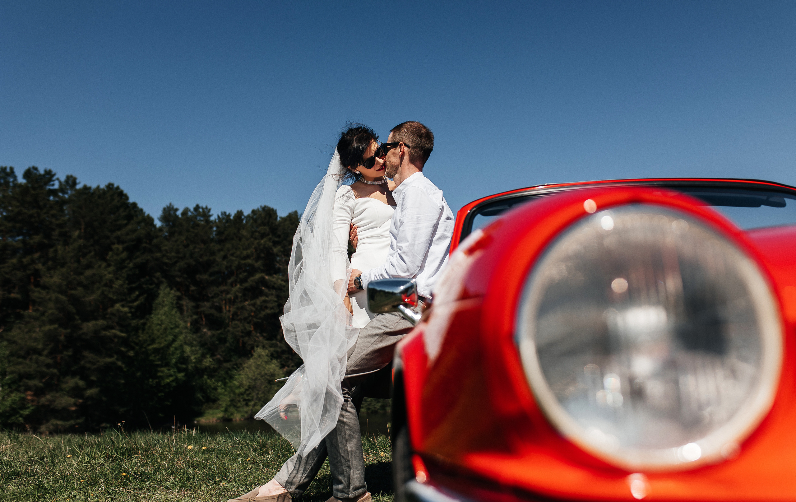 Кабриолет. Свадебный и портретный фотограф Алина Иванова. Екатеринбург-Москва