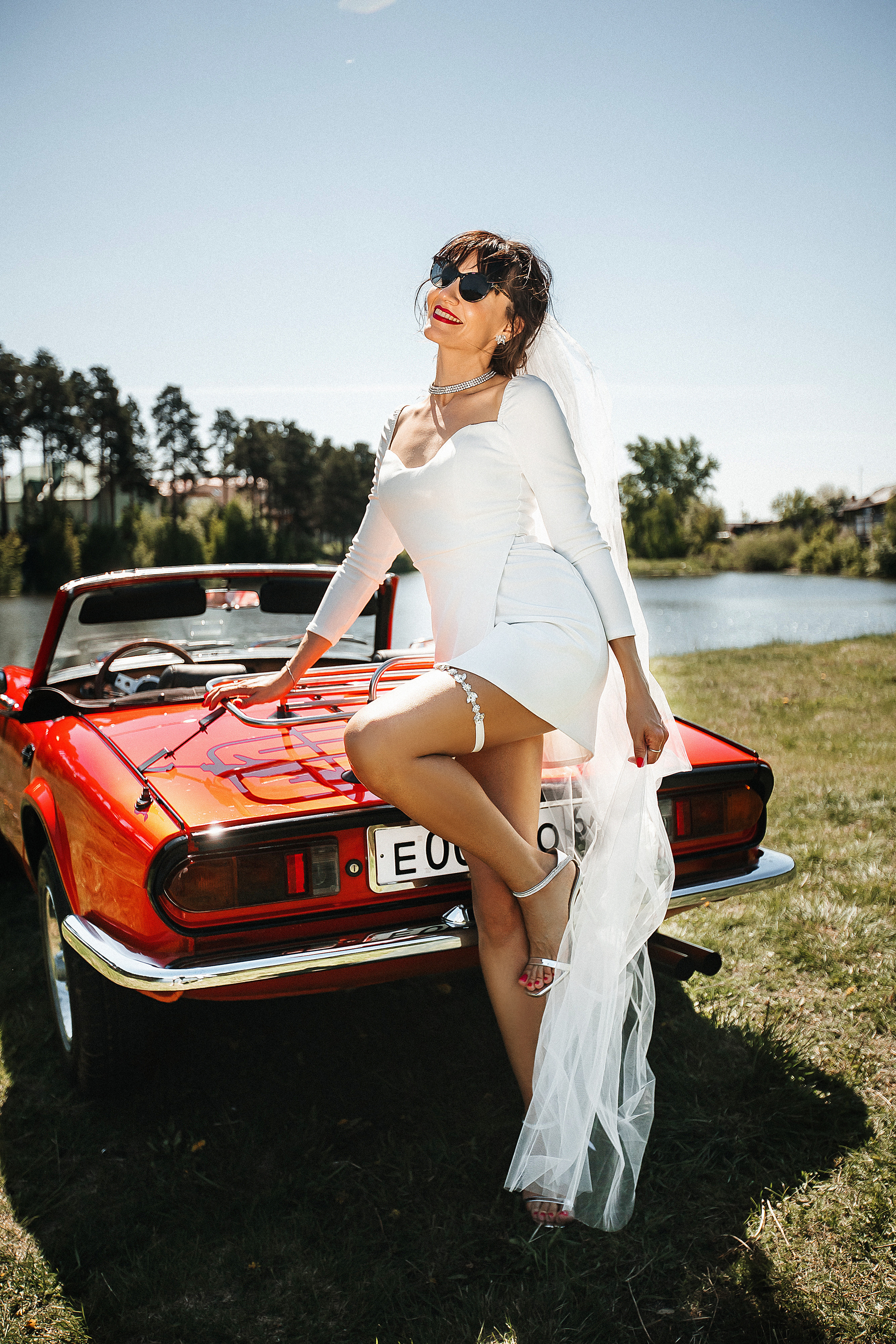 Кабриолет. Свадебный и портретный фотограф Алина Иванова. Екатеринбург-Москва