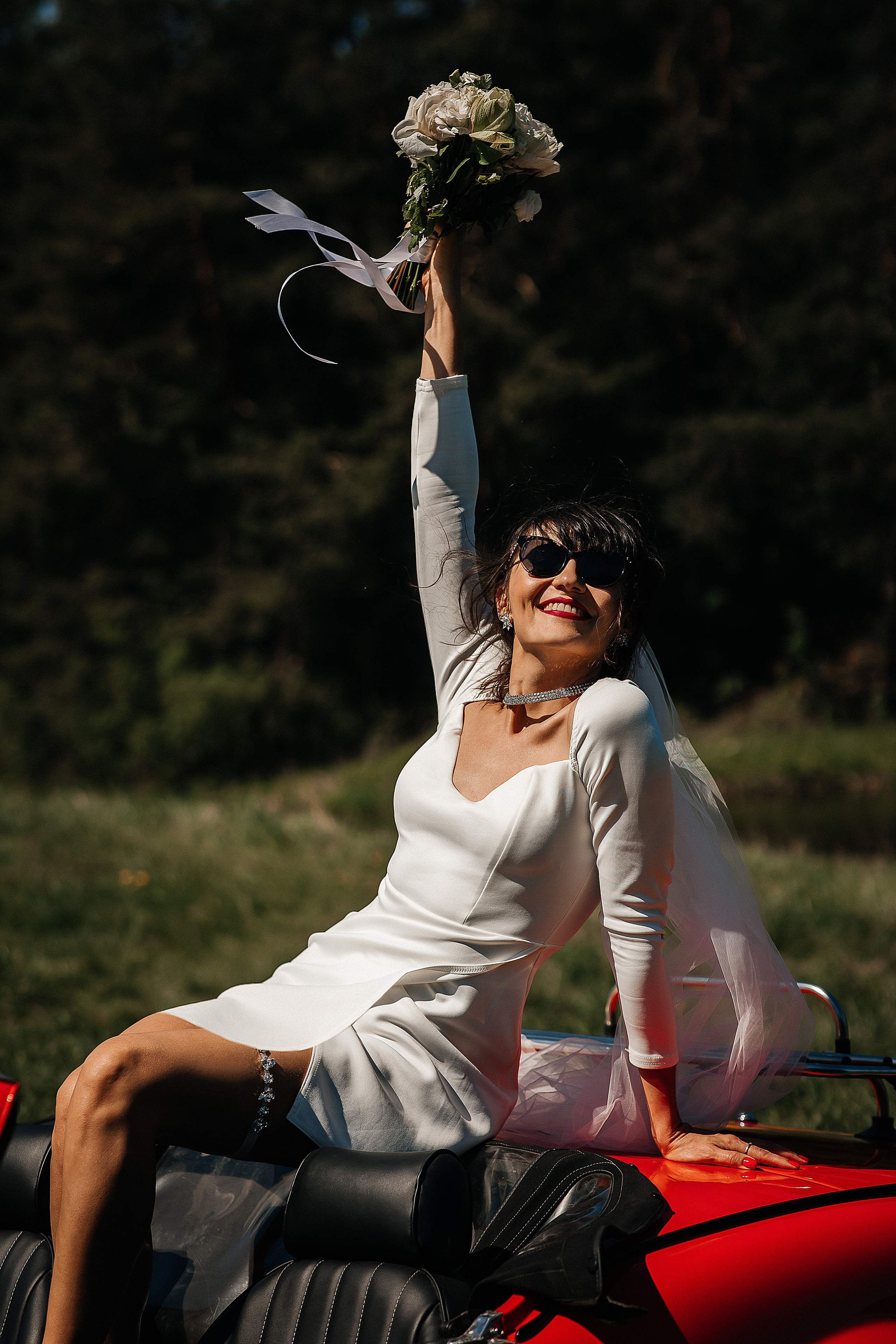 Кабриолет. Свадебный и портретный фотограф Алина Иванова. Екатеринбург-Москва