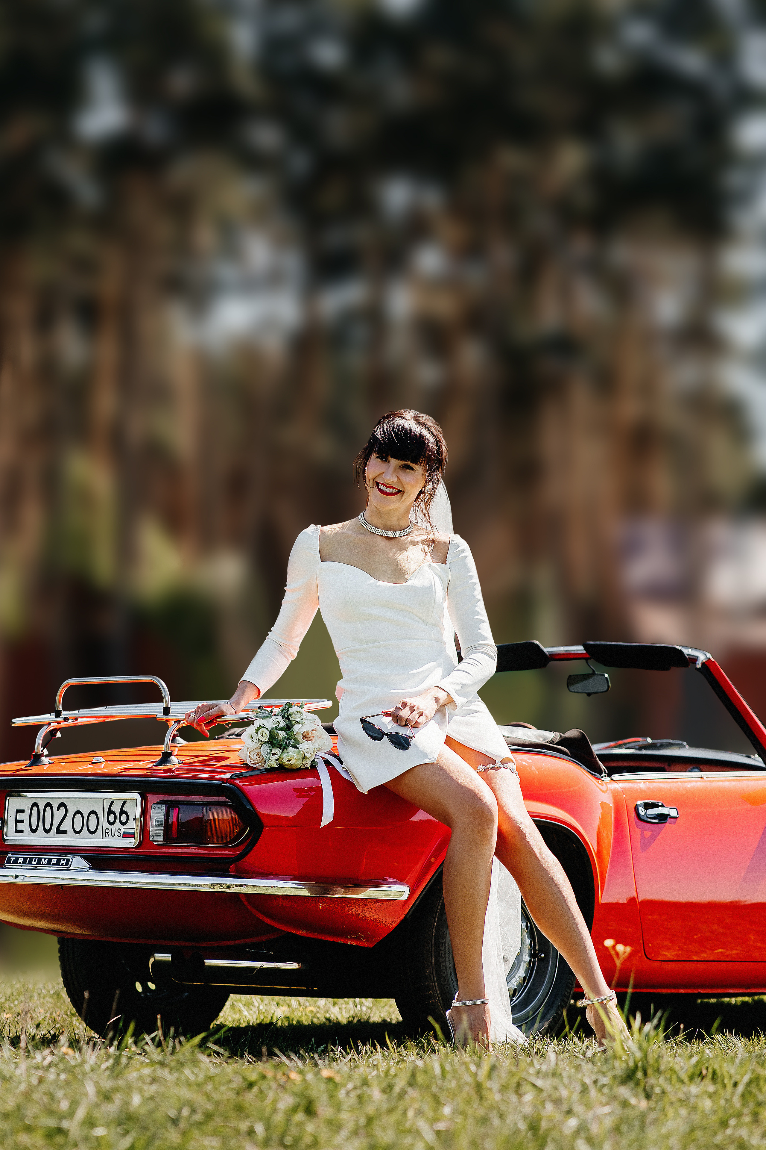 Кабриолет. Свадебный и портретный фотограф Алина Иванова. Екатеринбург-Москва