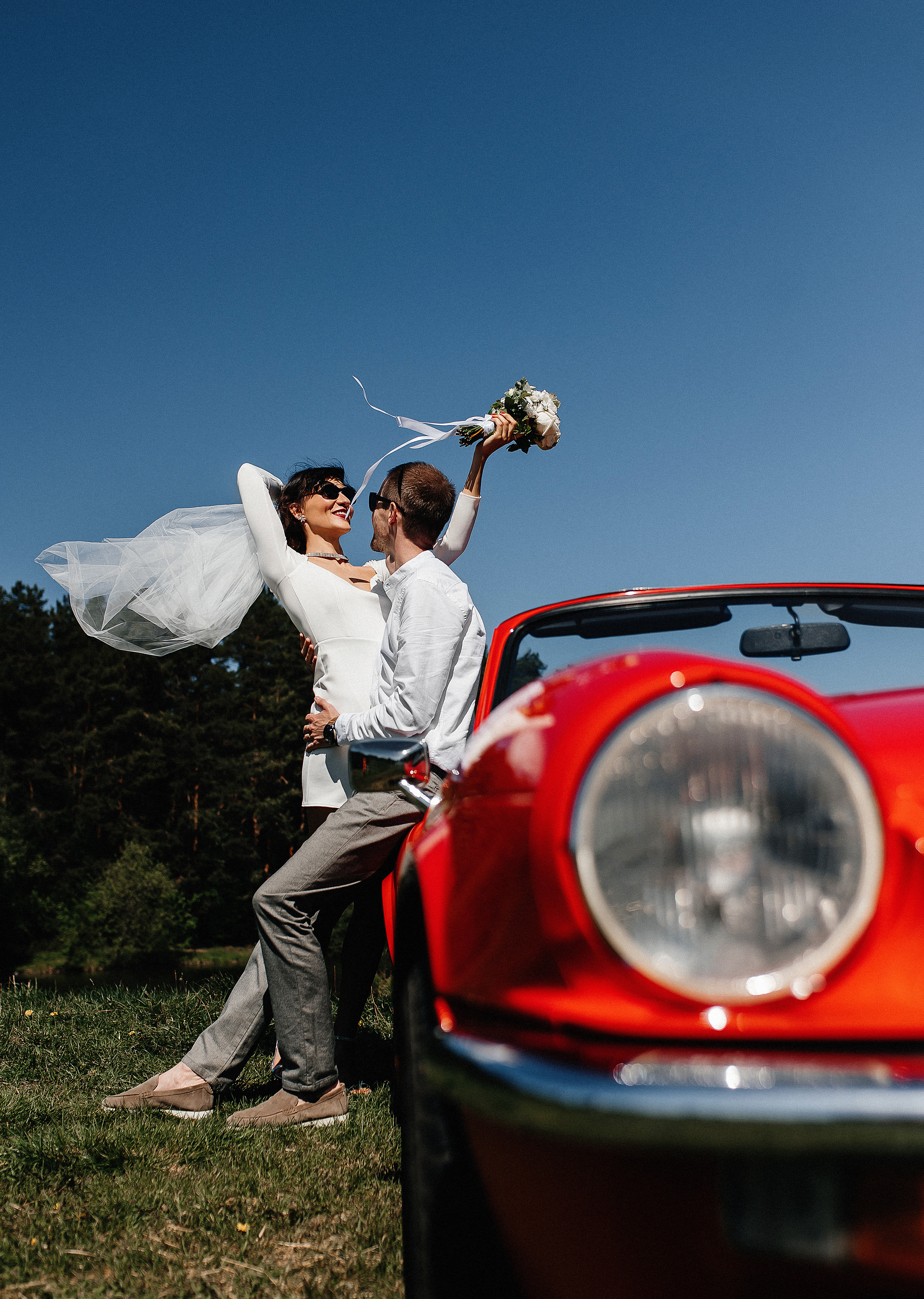 Кабриолет. Свадебный и портретный фотограф Алина Иванова. Екатеринбург-Москва