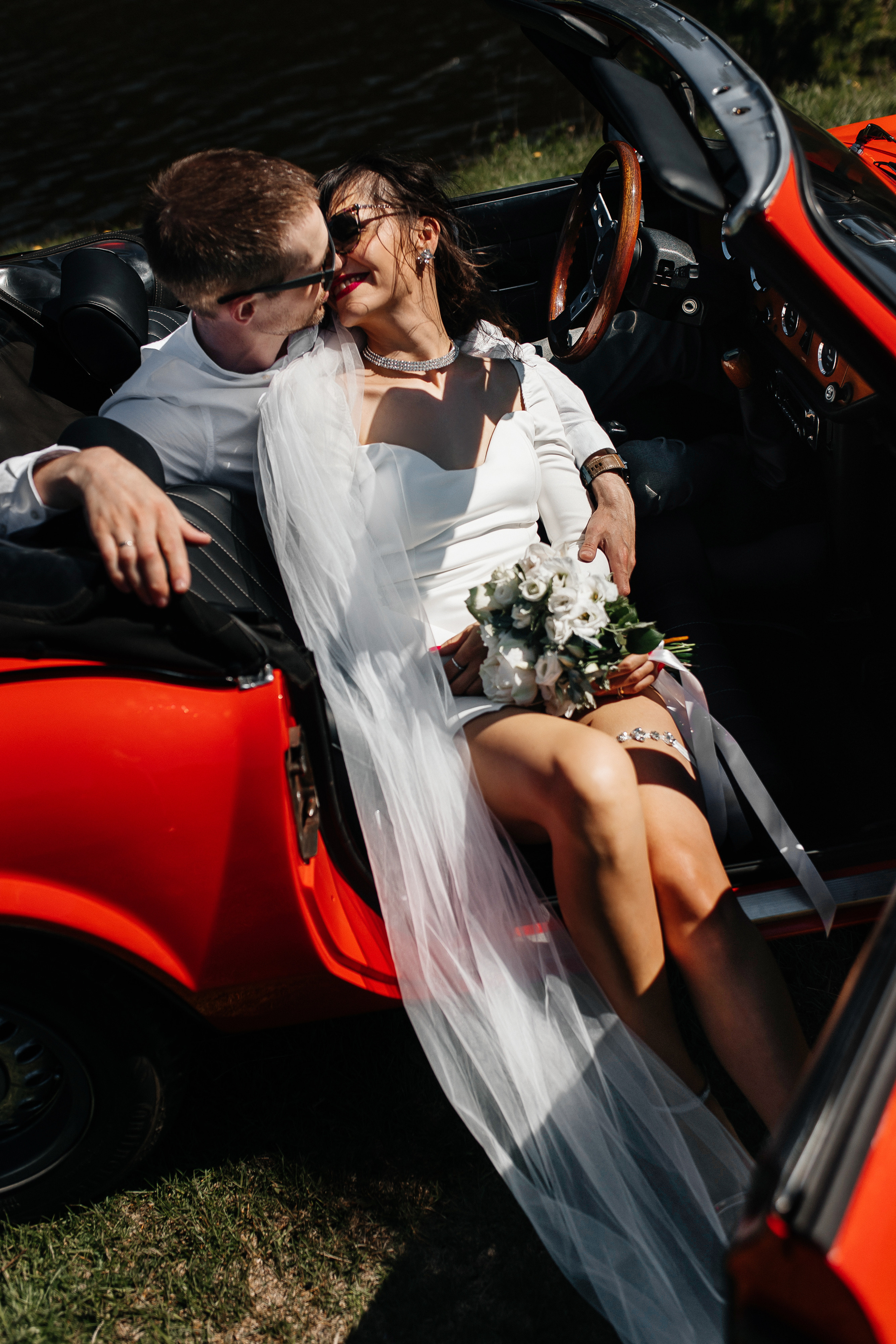 Кабриолет. Свадебный и портретный фотограф Алина Иванова. Екатеринбург-Москва