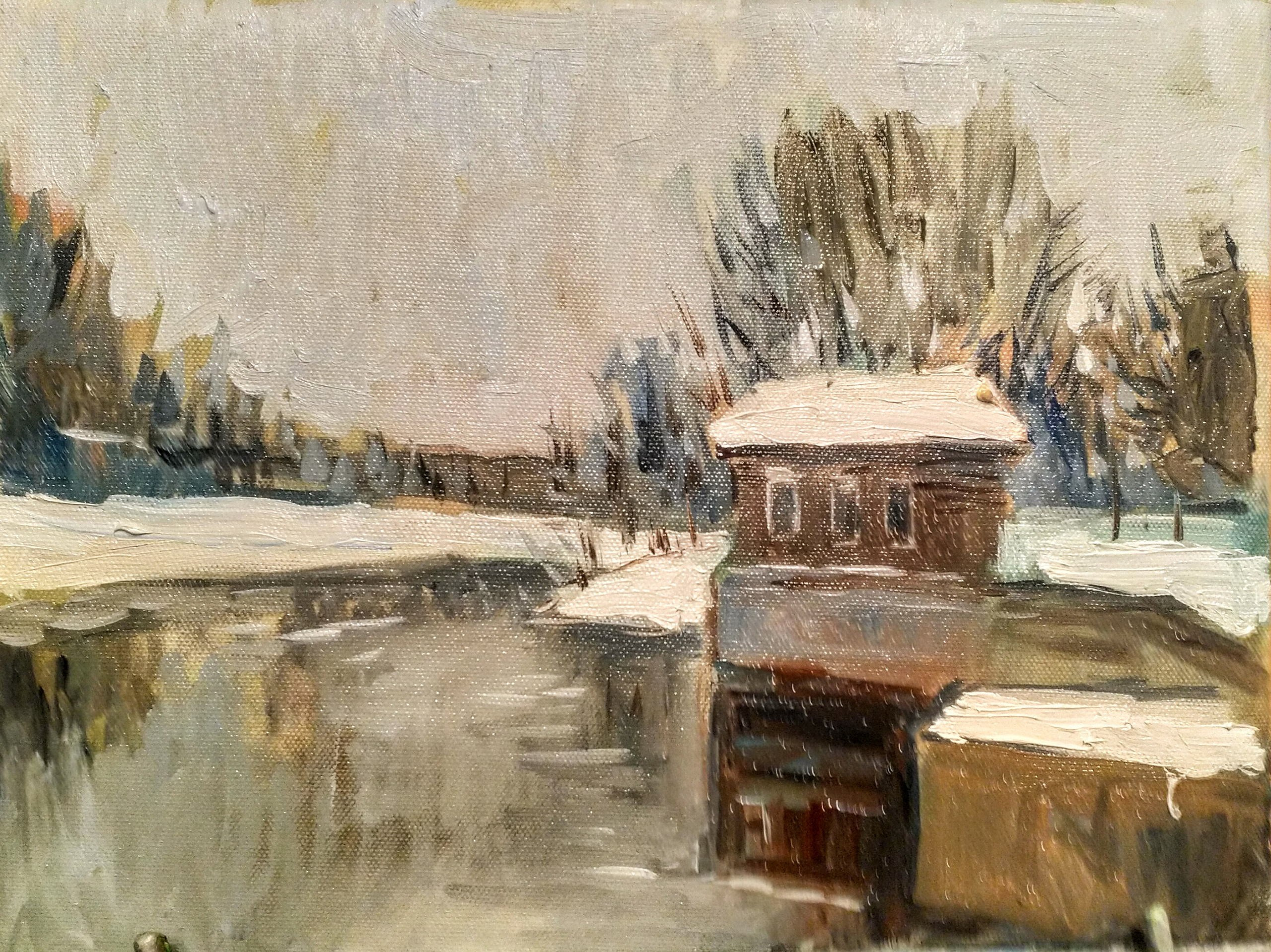 Этюды. Paintings by the artist Sergey Ratchin